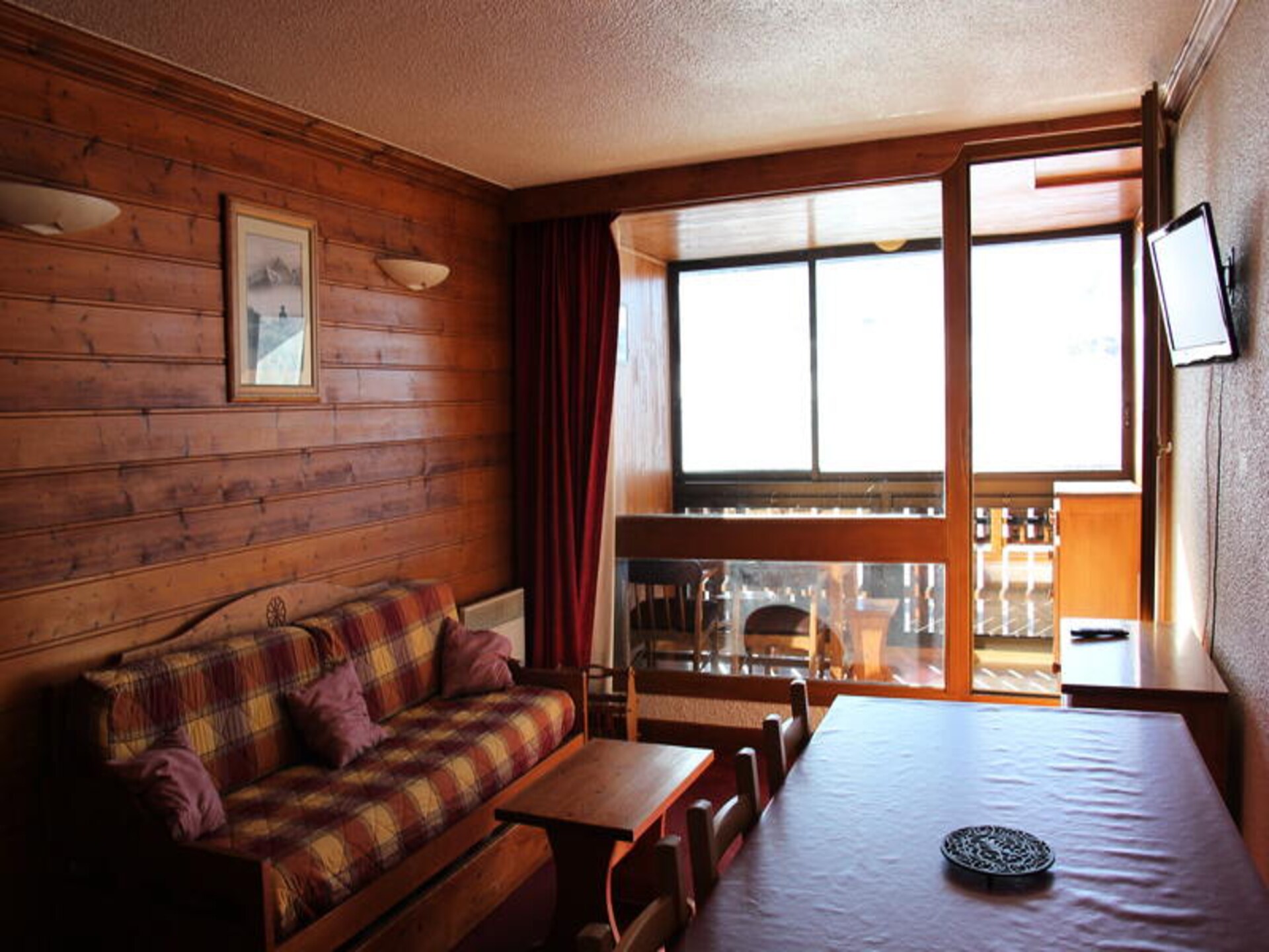 Studio op 9e verdieping met veranda en bergzicht in Val Thorens - foto 11