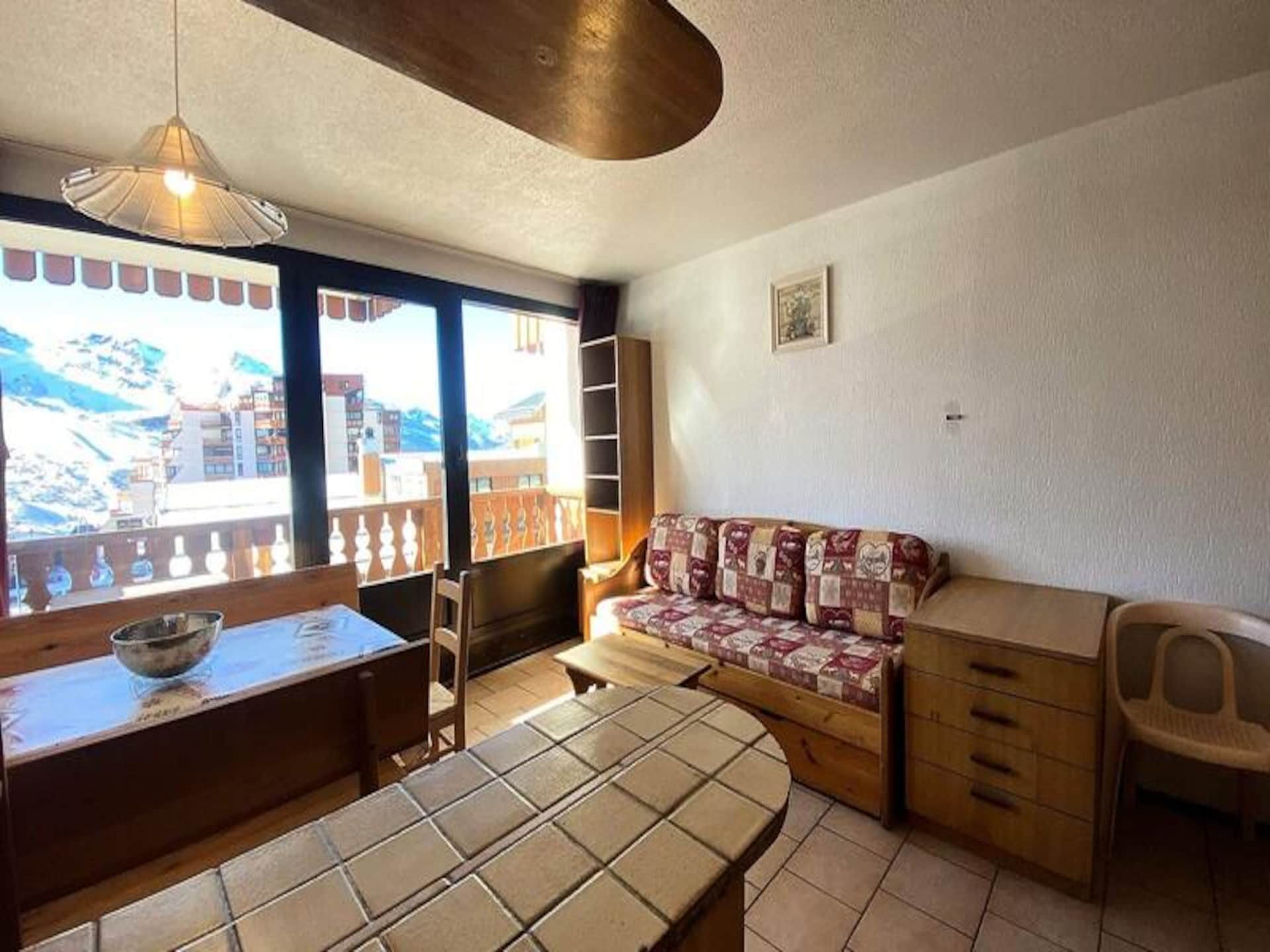Levendige studio op 50m van de piste in Val Thorens met balkon op zuidwesten - foto 20