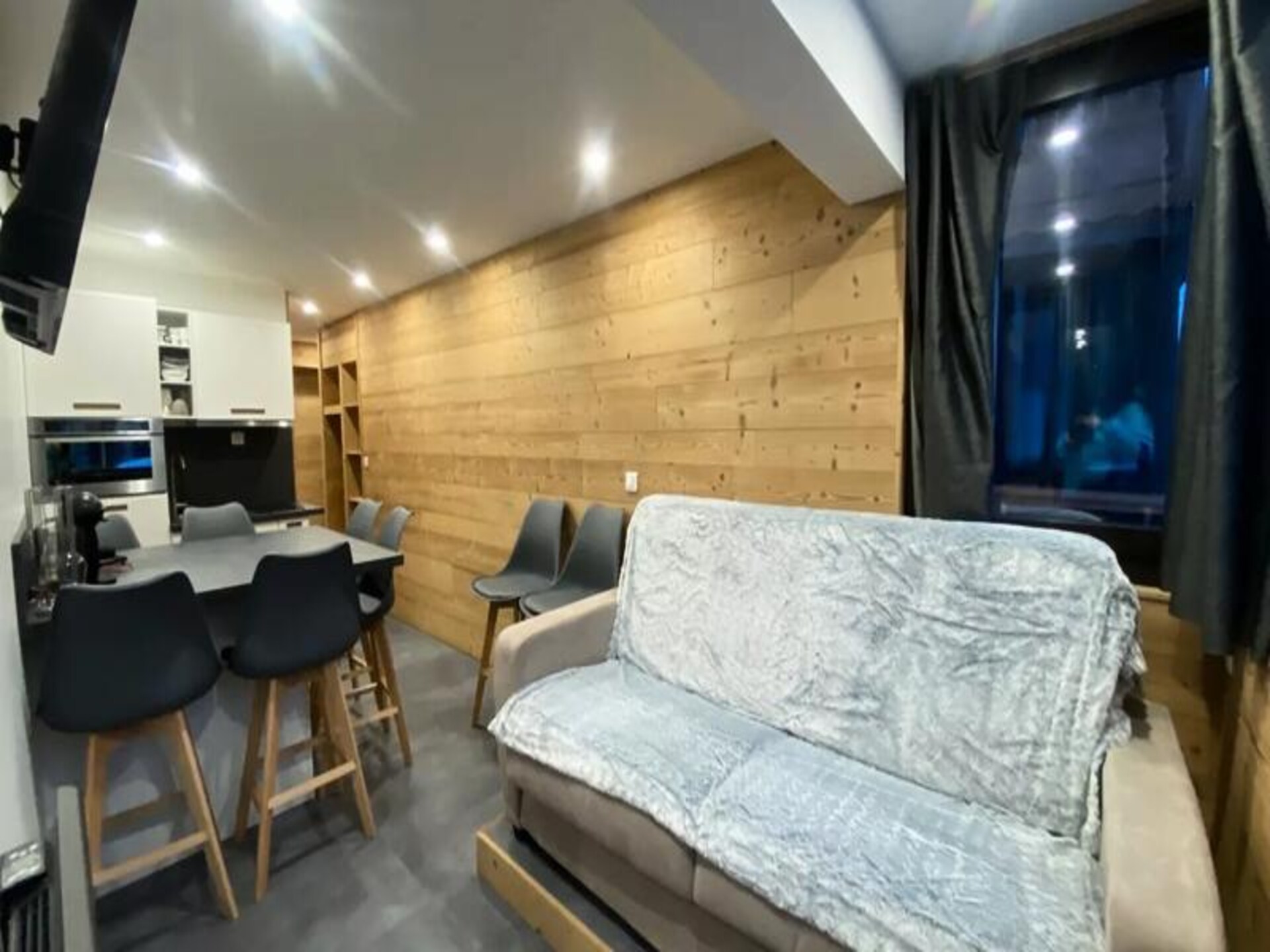 Gerenoveerde studio op de piste in Les Belleville, 4 personen - foto 17
