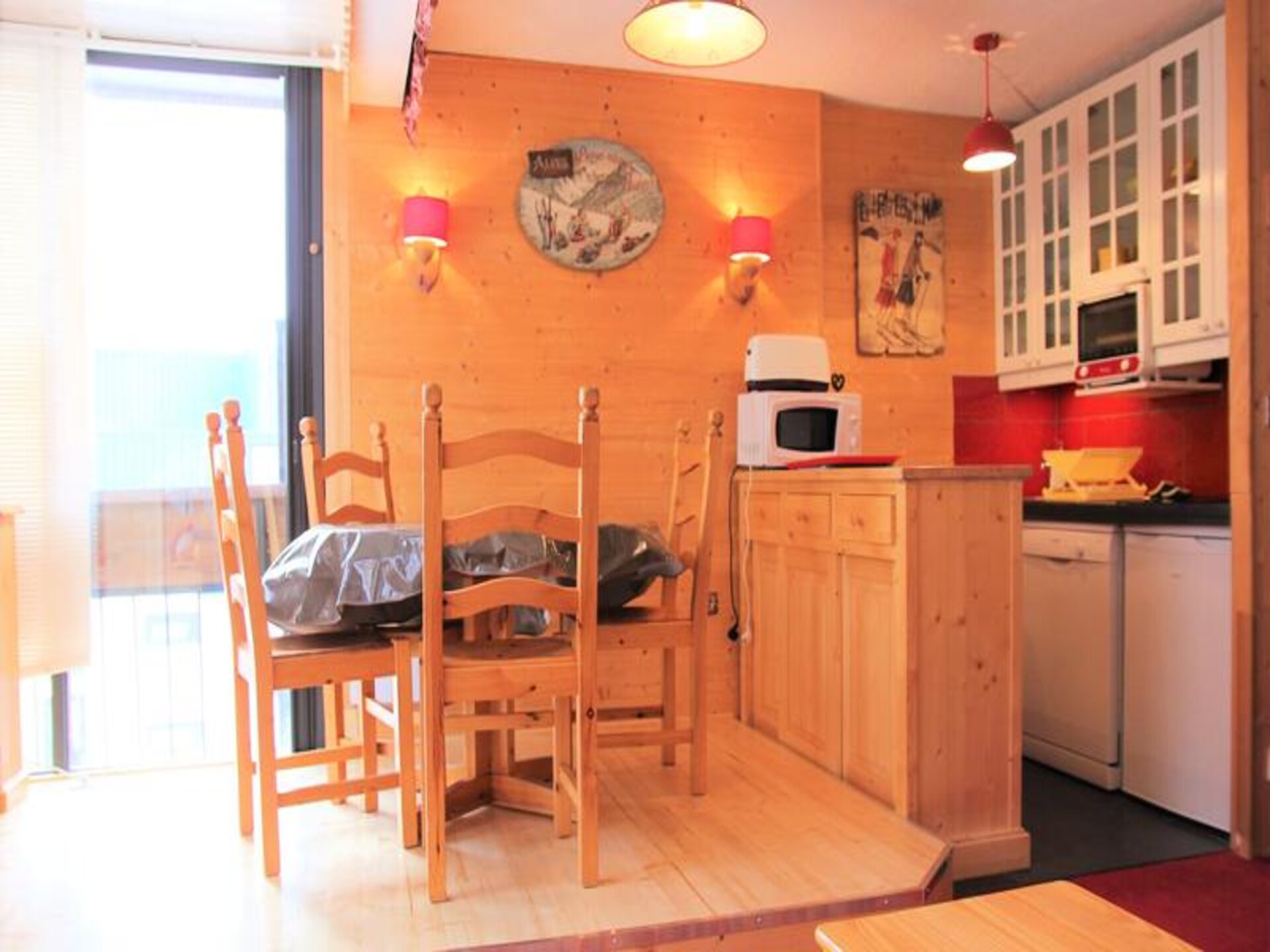 Alpine studio met gletsjeruitzicht in Val Thorens, 28m², 4 personen - foto 11