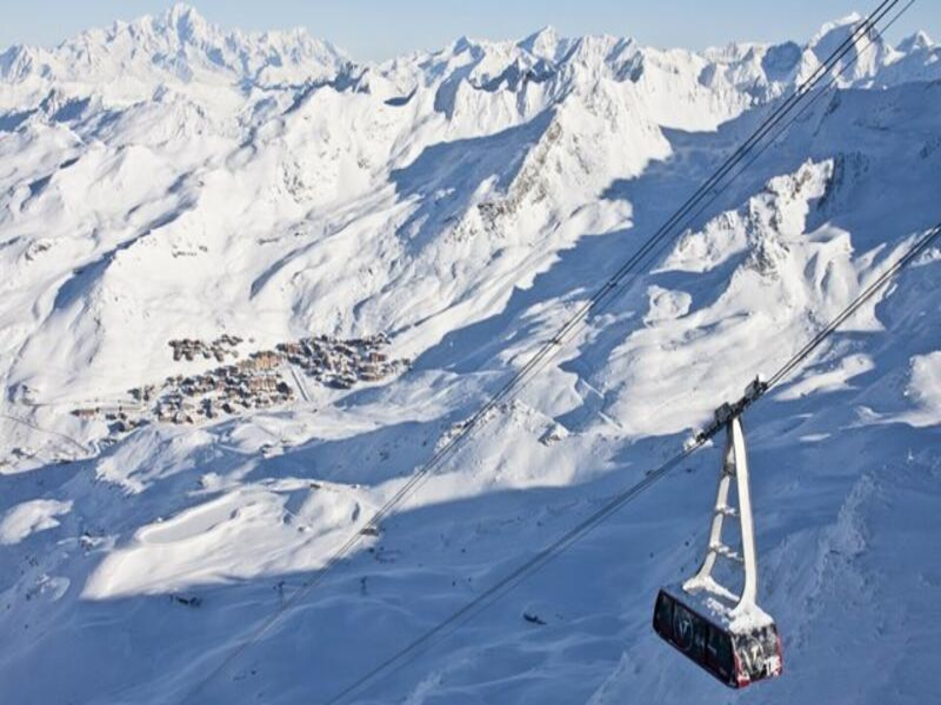 Alpine studio met gletsjeruitzicht in Val Thorens, 28m², 4 personen - foto 12