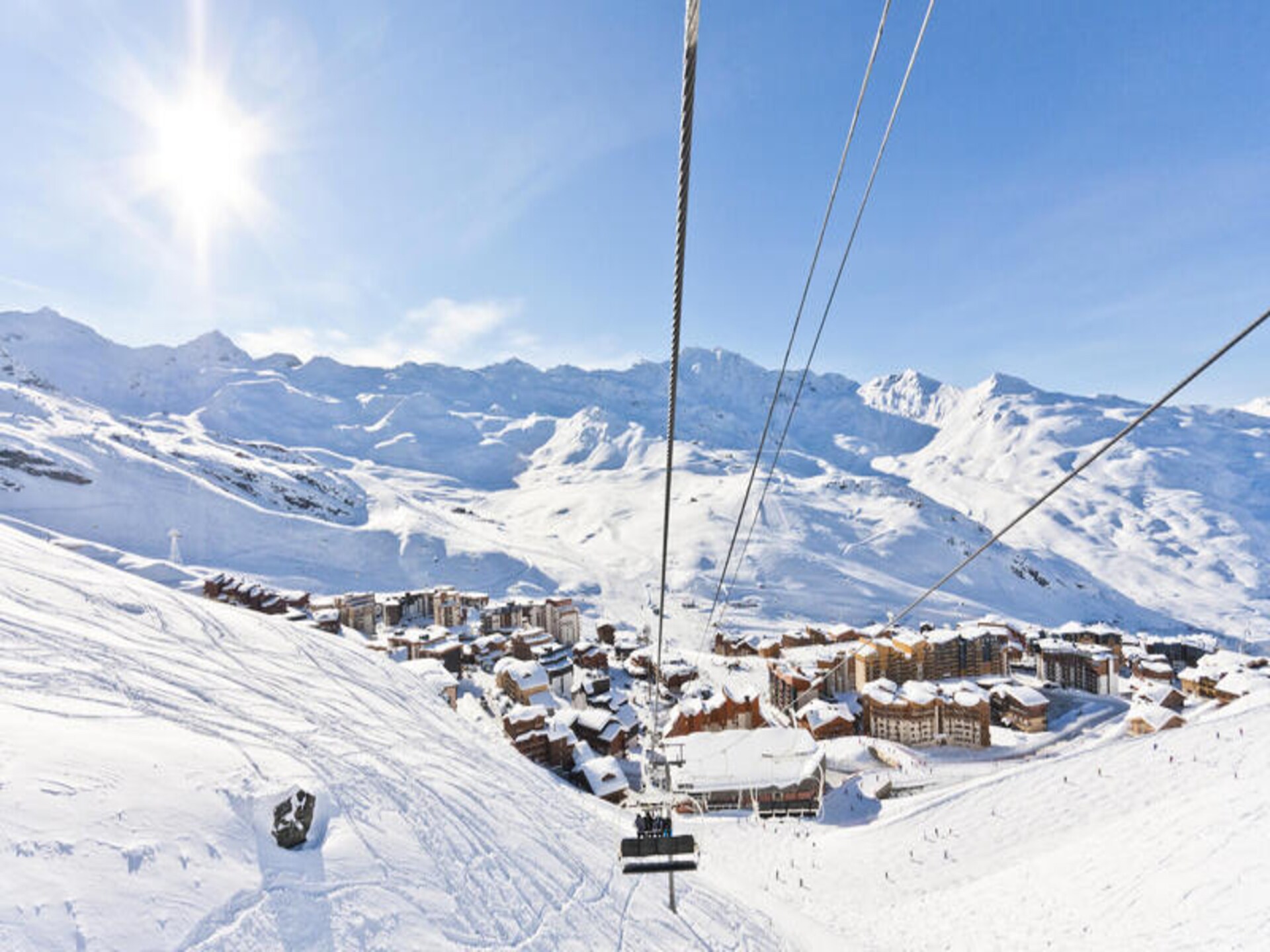 Alpine studio met gletsjeruitzicht in Val Thorens, 28m², 4 personen - foto 13