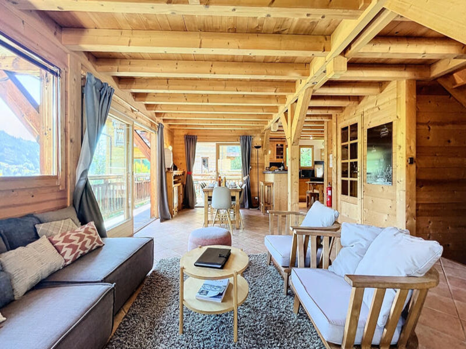 Chalet Léonie: 10-persoons chalet met sauna en jacuzzi in Les Gets - foto 2