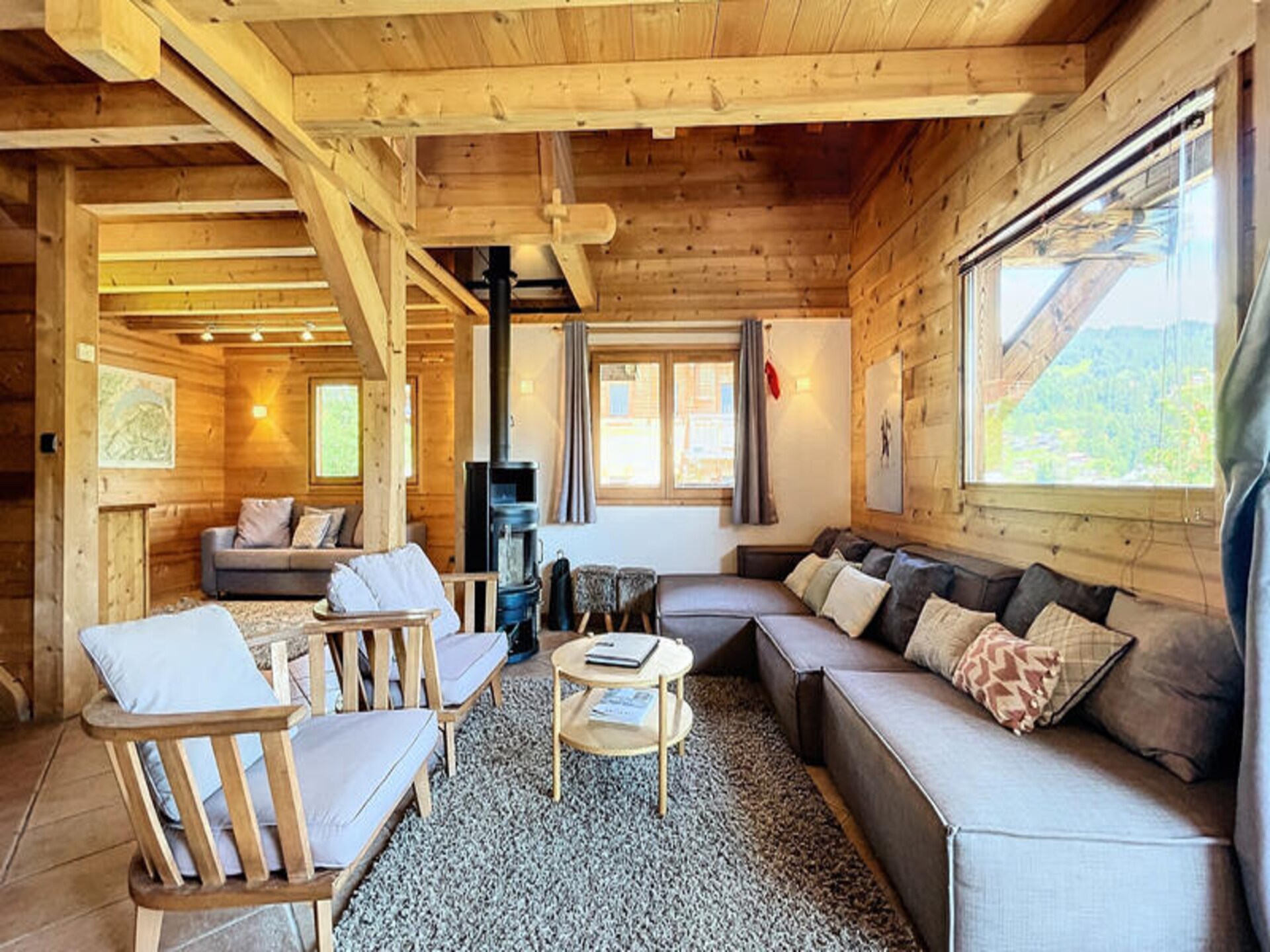 Chalet Léonie: 10-persoons chalet met sauna en jacuzzi in Les Gets - foto 7