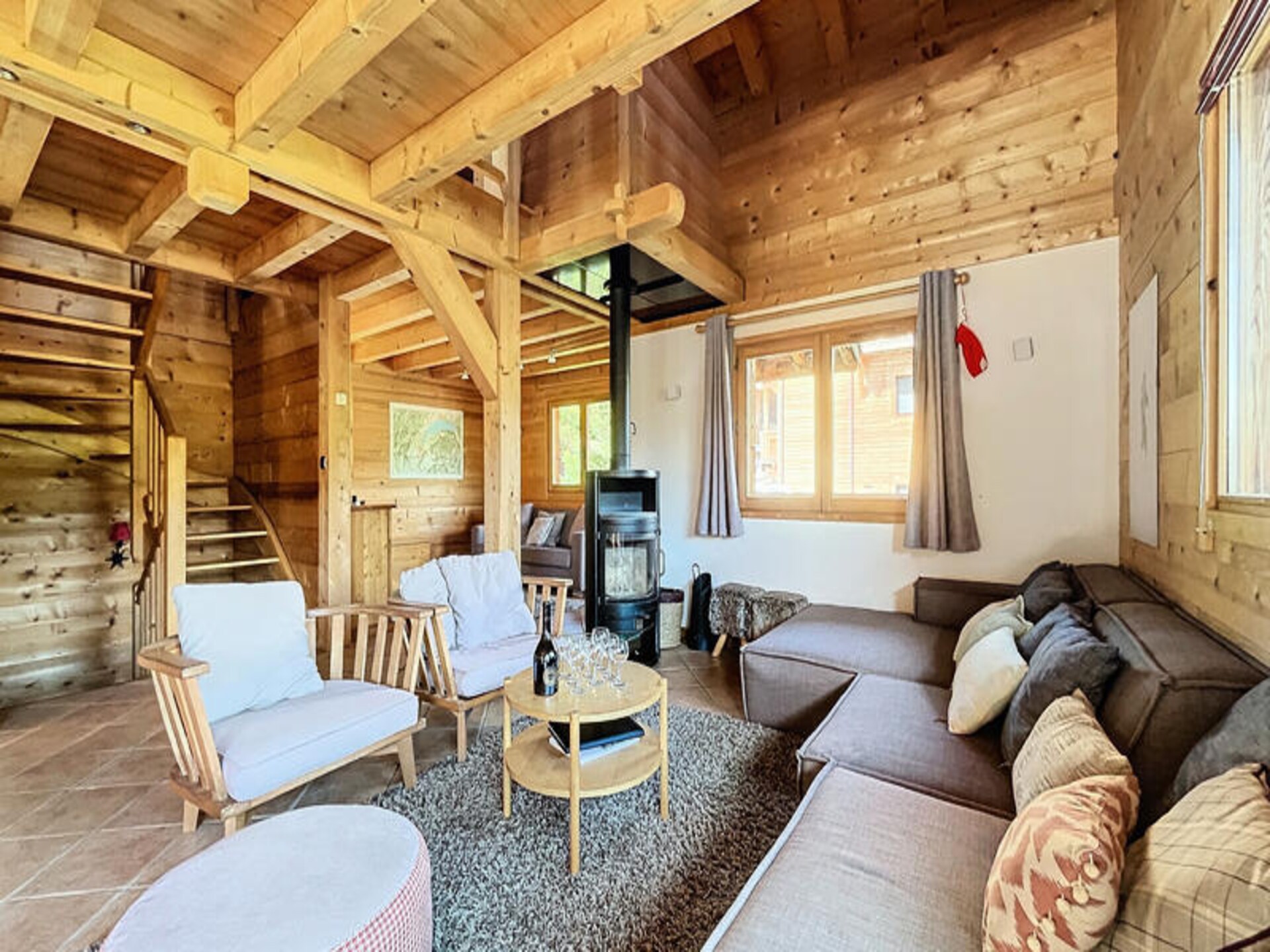 Chalet Léonie: 10-persoons chalet met sauna en jacuzzi in Les Gets - foto 8