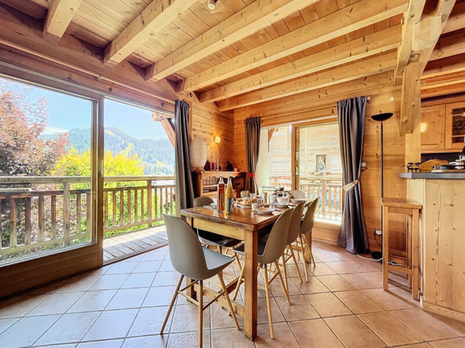 Chalet Léonie: 10-persoons chalet met sauna en jacuzzi in Les Gets - foto 9