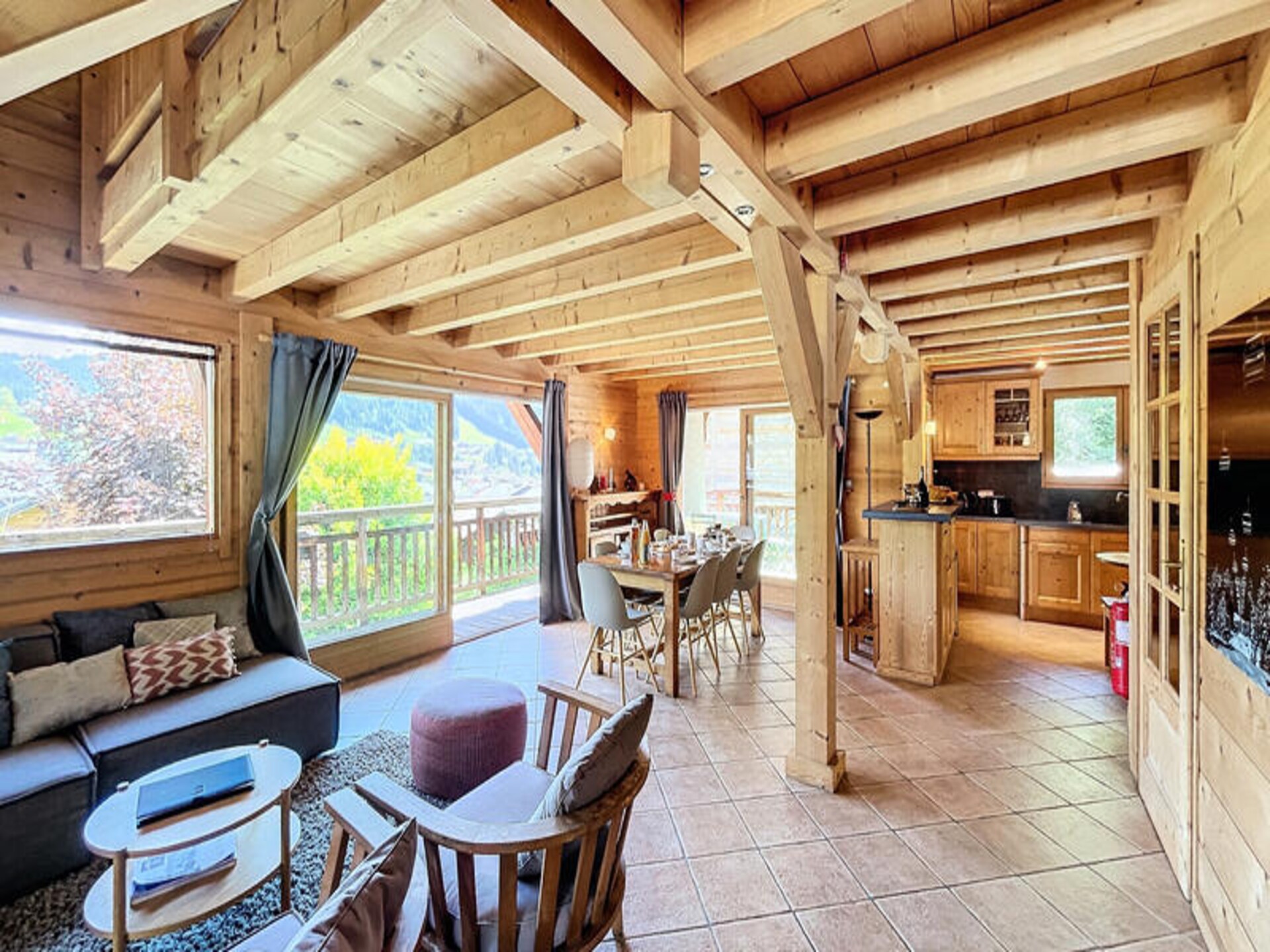 Chalet Léonie: 10-persoons chalet met sauna en jacuzzi in Les Gets - foto 11