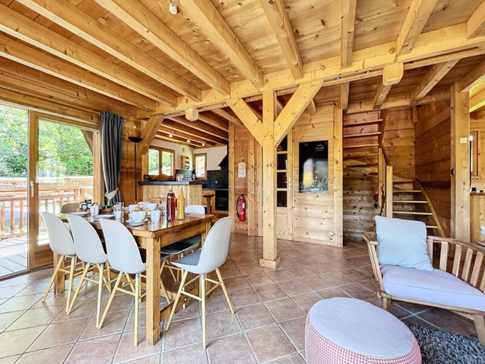 Chalet Léonie: 10-persoons chalet met sauna en jacuzzi in Les Gets - foto 12
