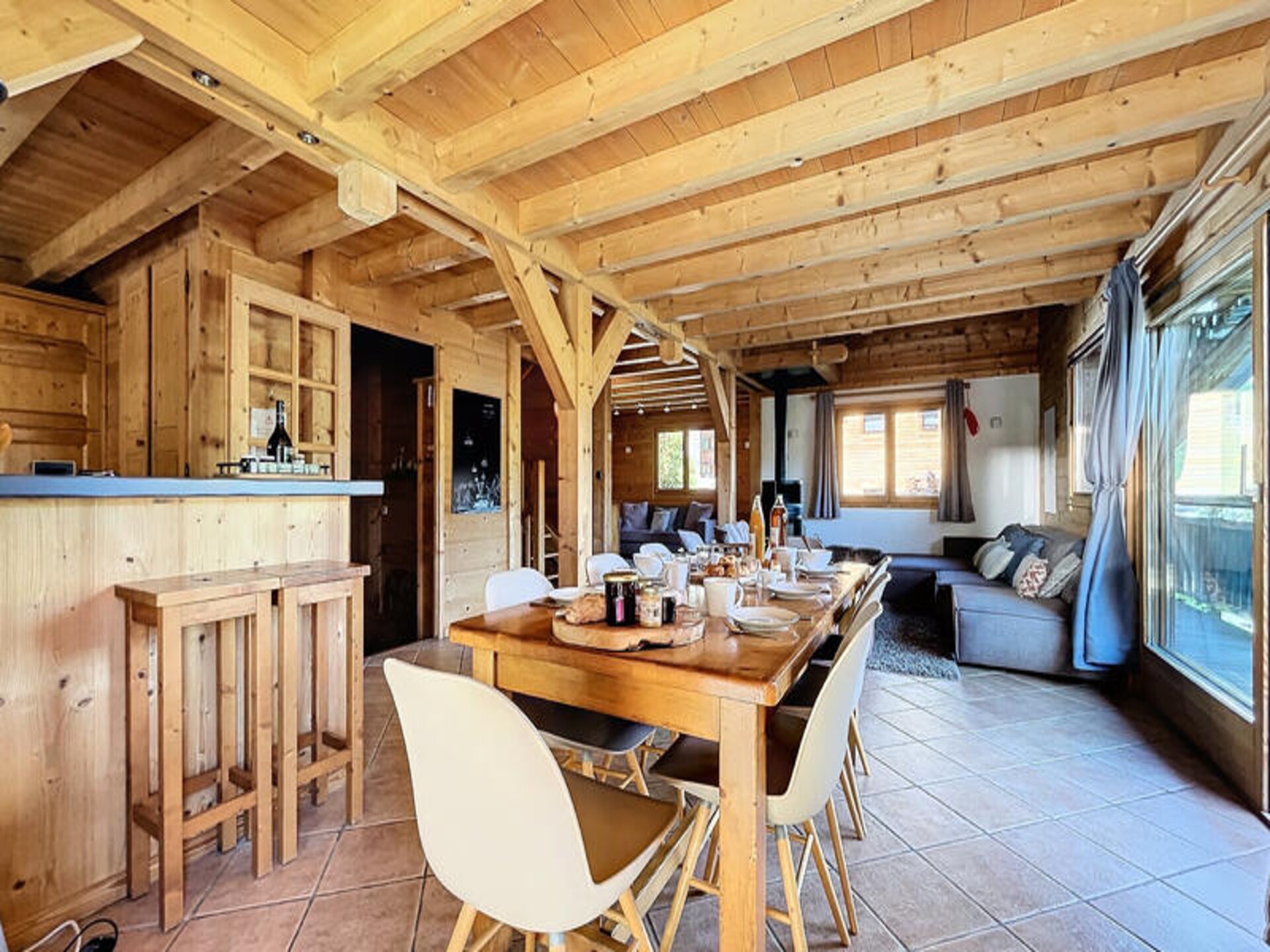 Chalet Léonie: 10-persoons chalet met sauna en jacuzzi in Les Gets - foto 13