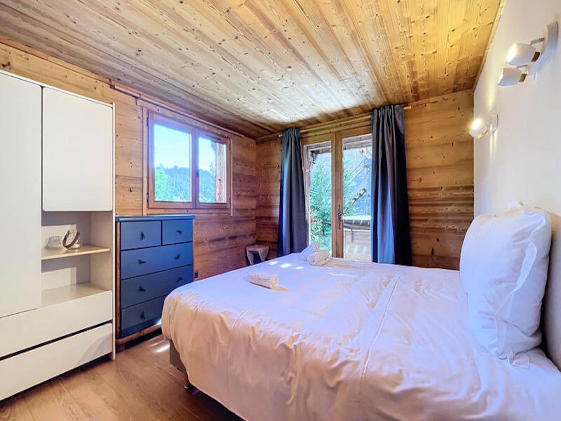 Chalet Léonie: 10-persoons chalet met sauna en jacuzzi in Les Gets - foto 29