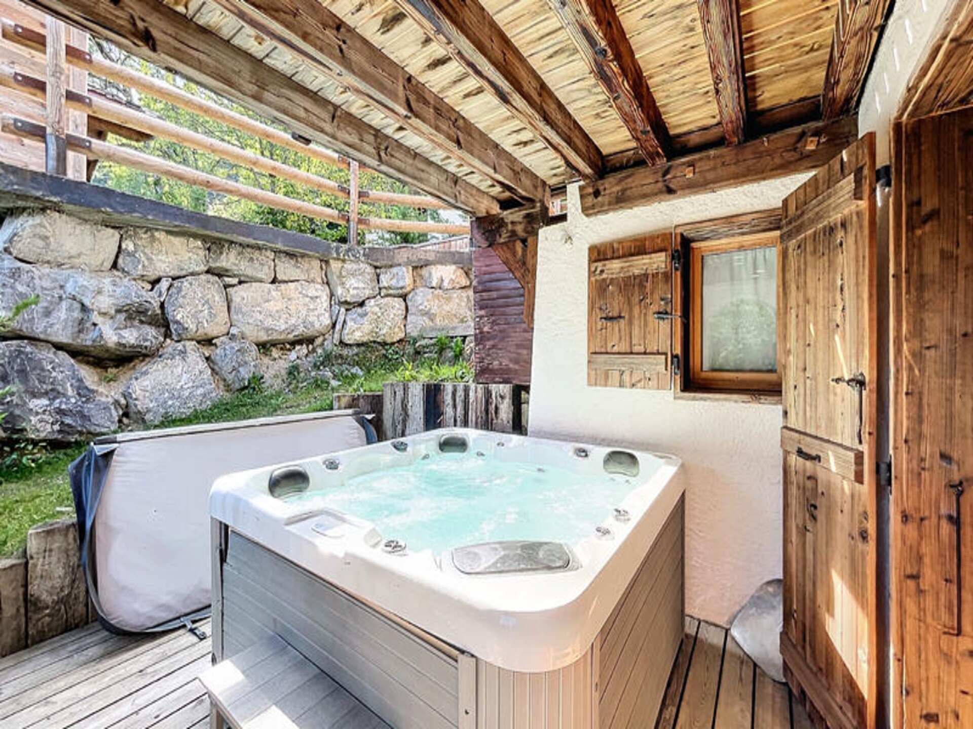 Chalet Léonie: 10-persoons chalet met sauna en jacuzzi in Les Gets - foto 30