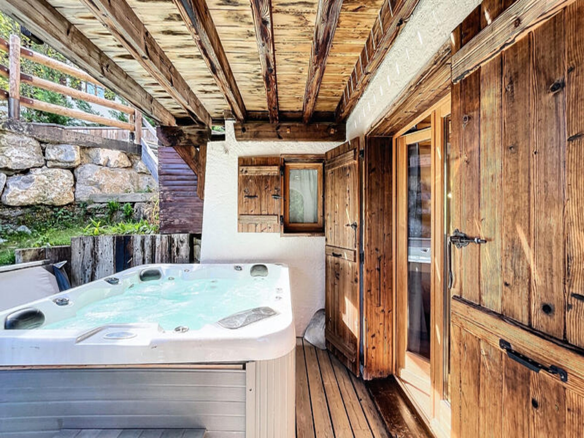 Chalet Léonie: 10-persoons chalet met sauna en jacuzzi in Les Gets - foto 37