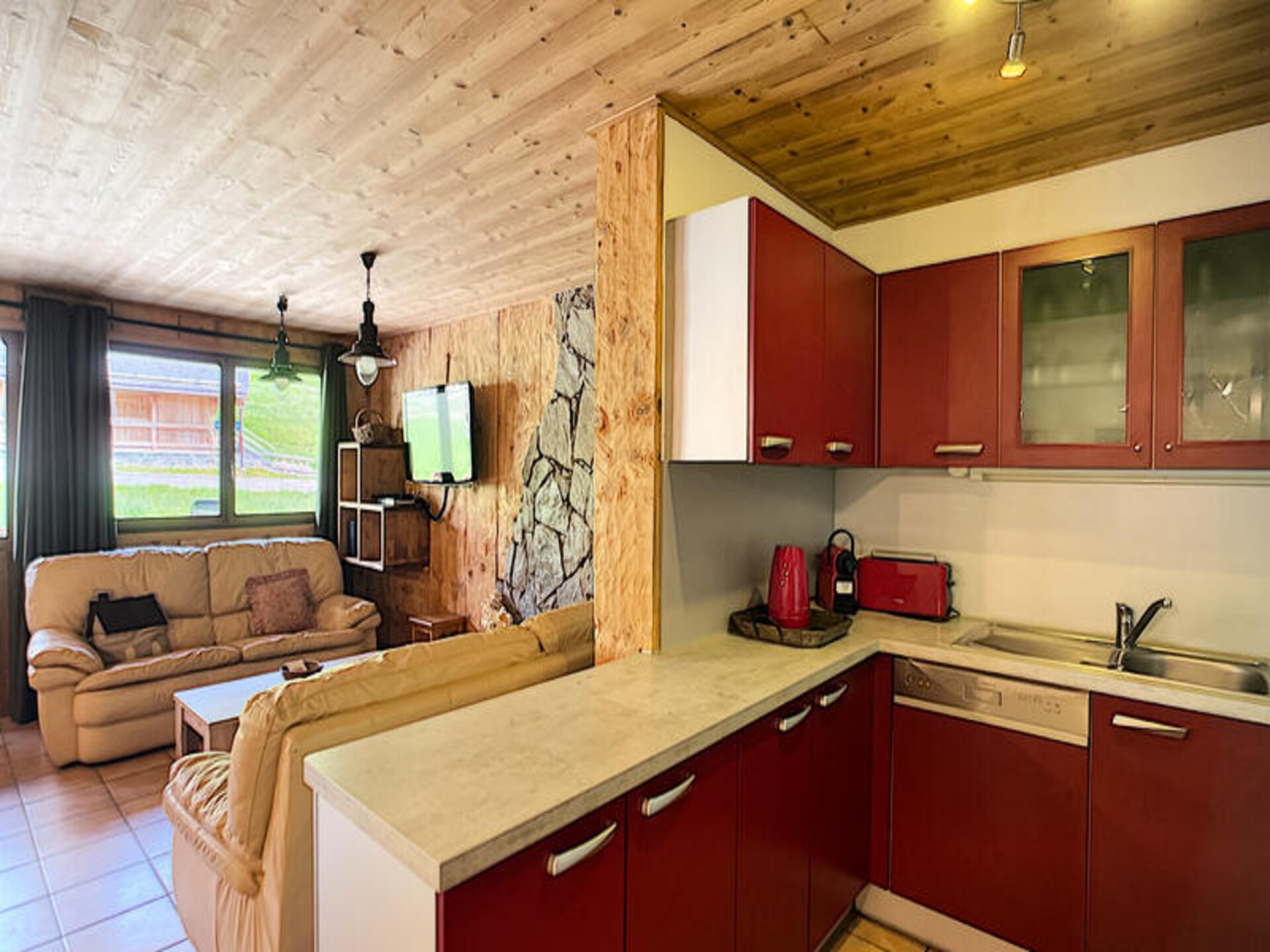 Ruim 8-persoons appartement in Les Gets met zicht op de skipistes - foto 8