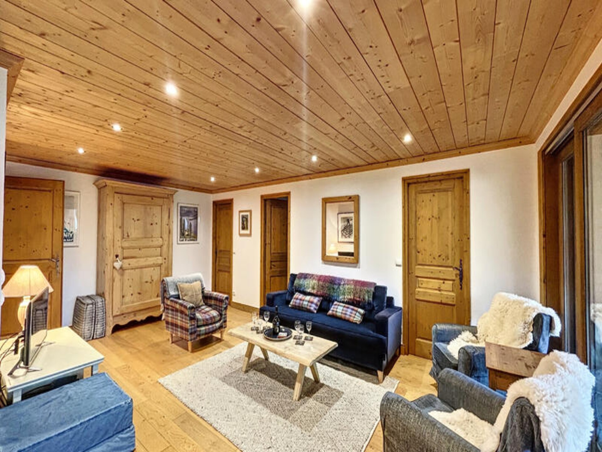Gelijkvloers appartement met tuin direct aan de piste in Les Gets - foto 7
