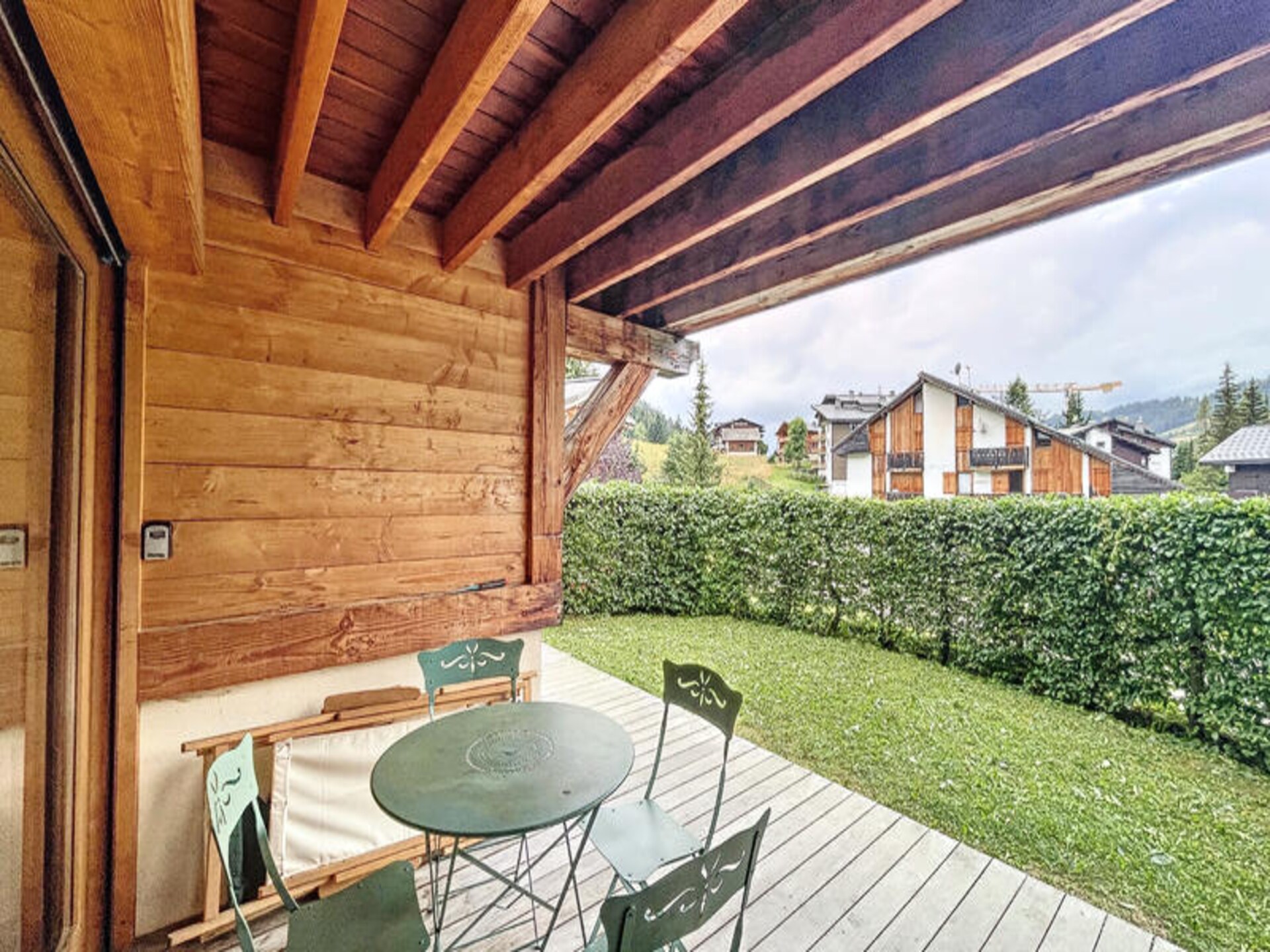 Gelijkvloers appartement met tuin direct aan de piste in Les Gets - foto 24