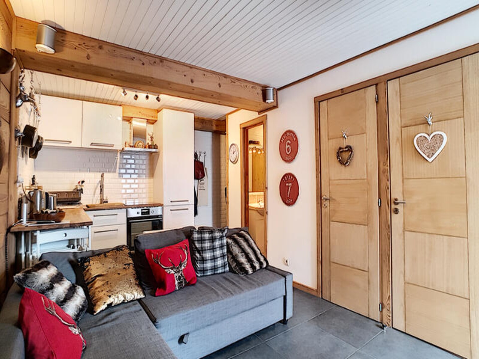 Knus appartement voor 6 in het hart van Les Gets, vlakbij de piste - foto 5