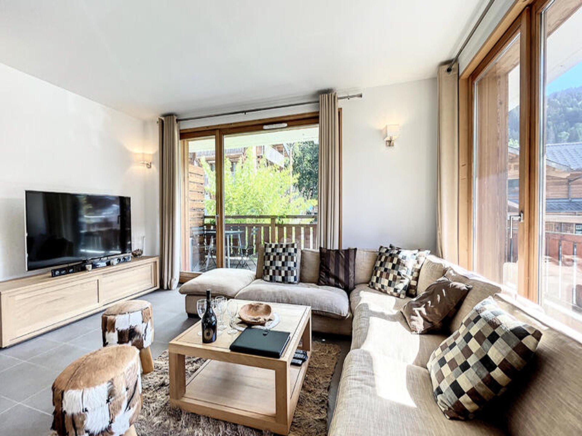 Ruim 3-slaapkamerappartement bij de piste in Les Gets - foto 2