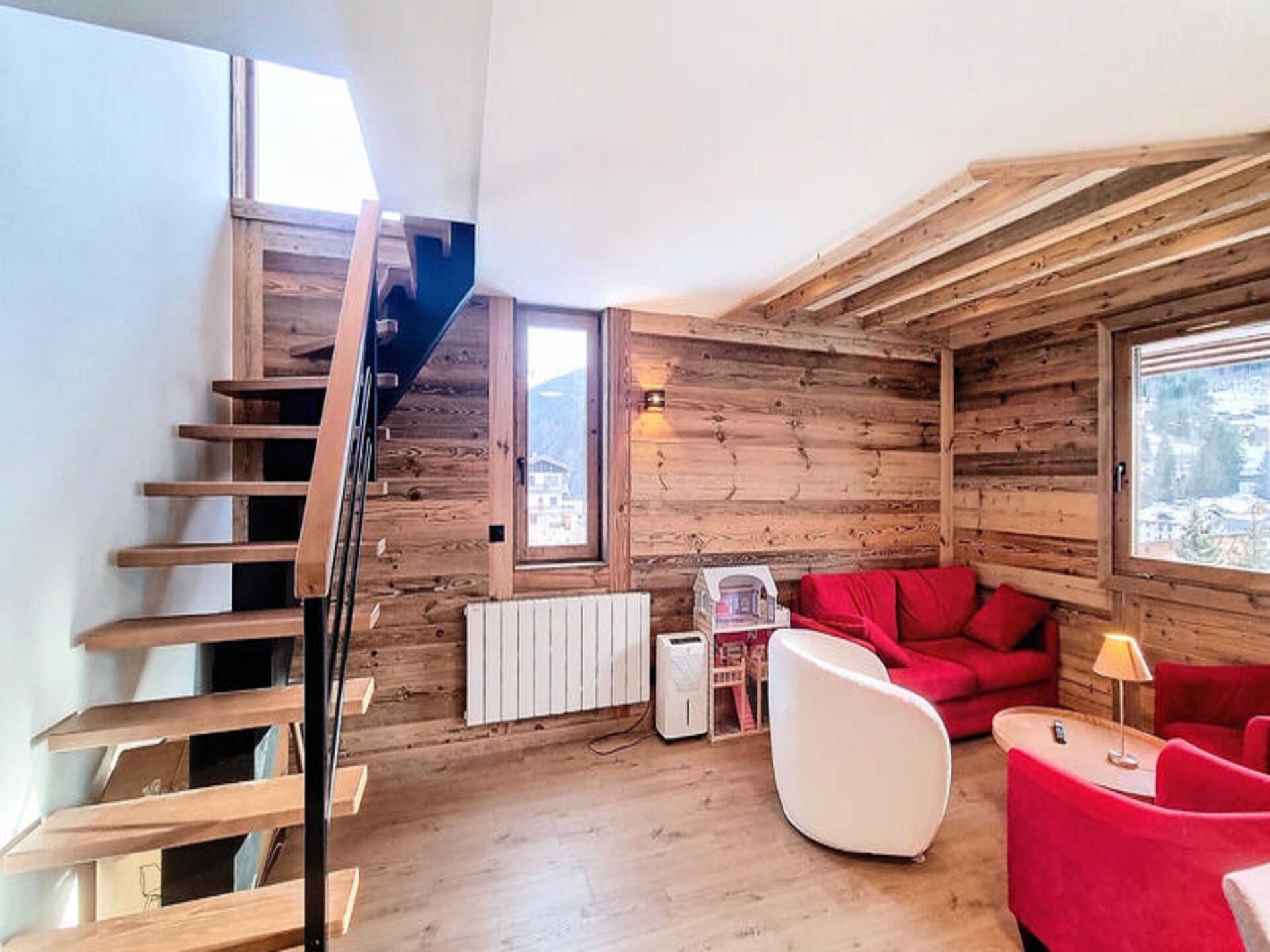 Knus appartement voor 6 personen in het hart van Les Gets met balkon - foto 8