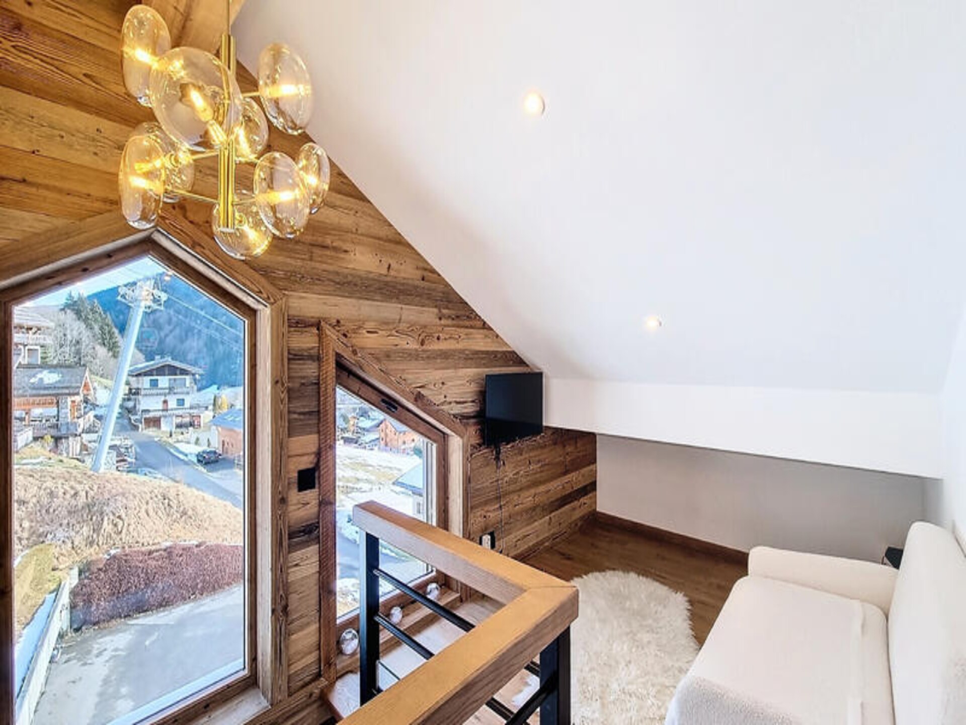 Knus appartement voor 6 personen in het hart van Les Gets met balkon - foto 12