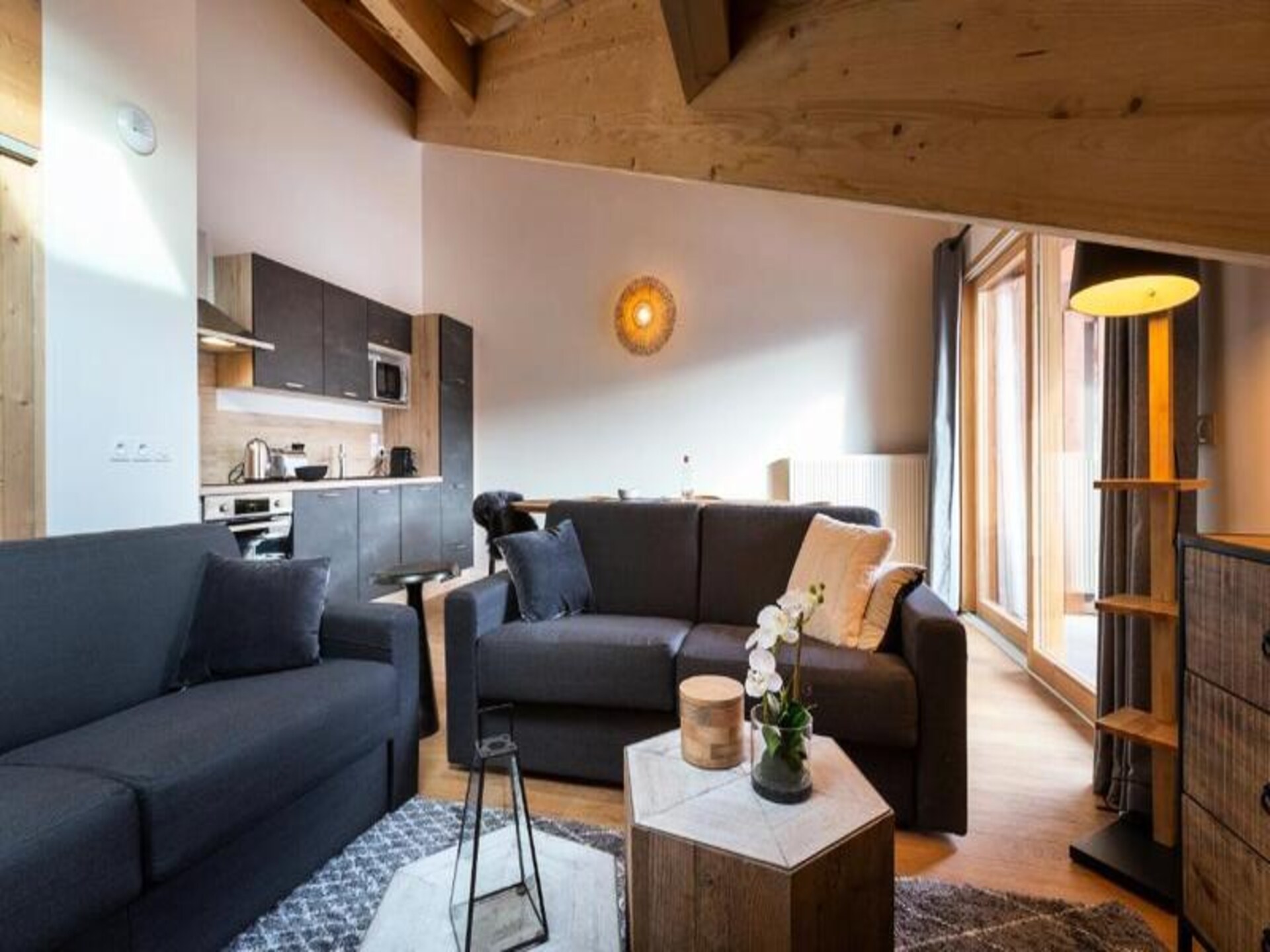 Appartement 6p in Vaujany met uitzicht, direct bij de cabinelift - foto 4