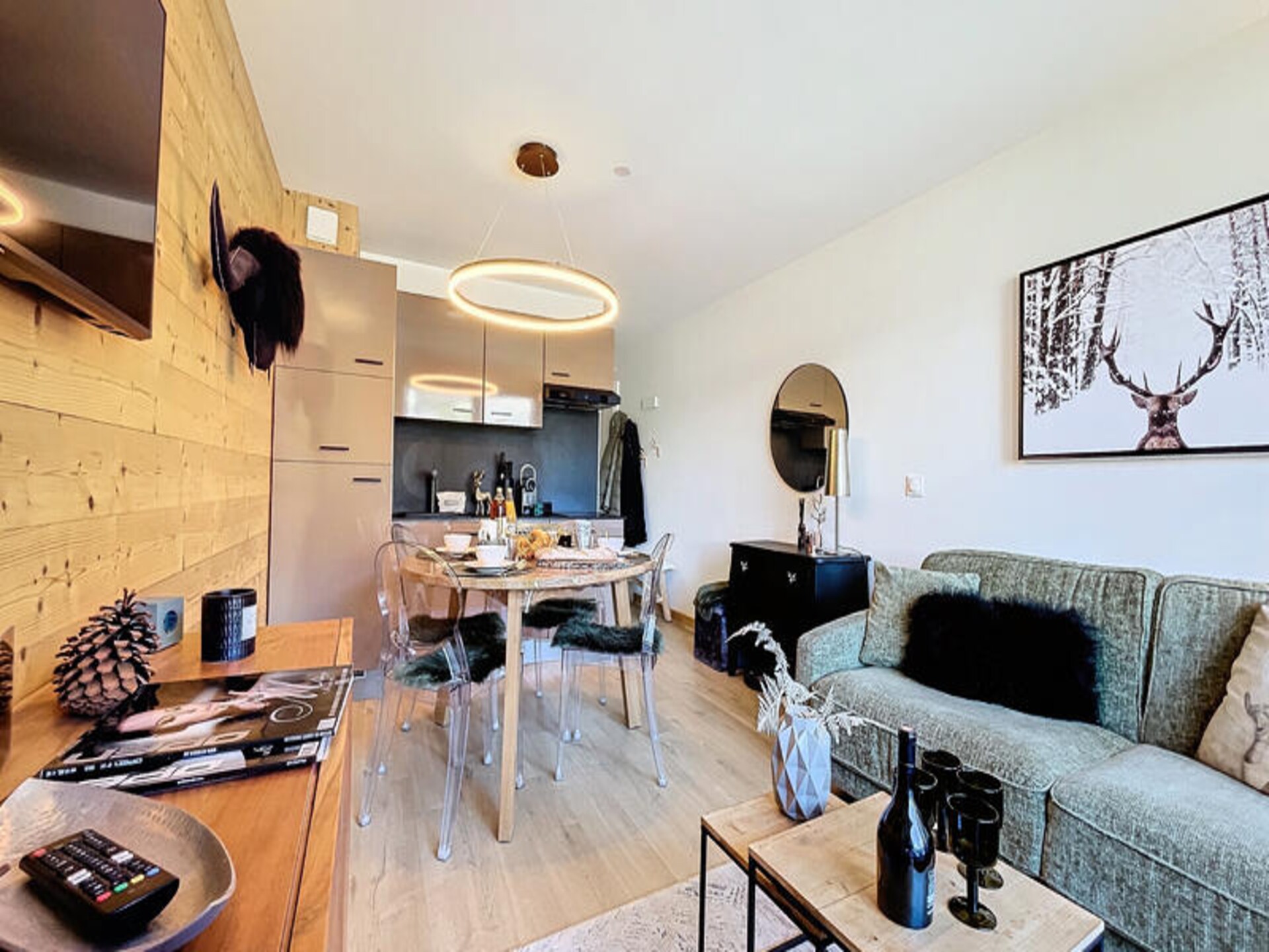 Gezellig appartement in Les Gets, 4 personen, dichtbij pistes en centrum - foto 5