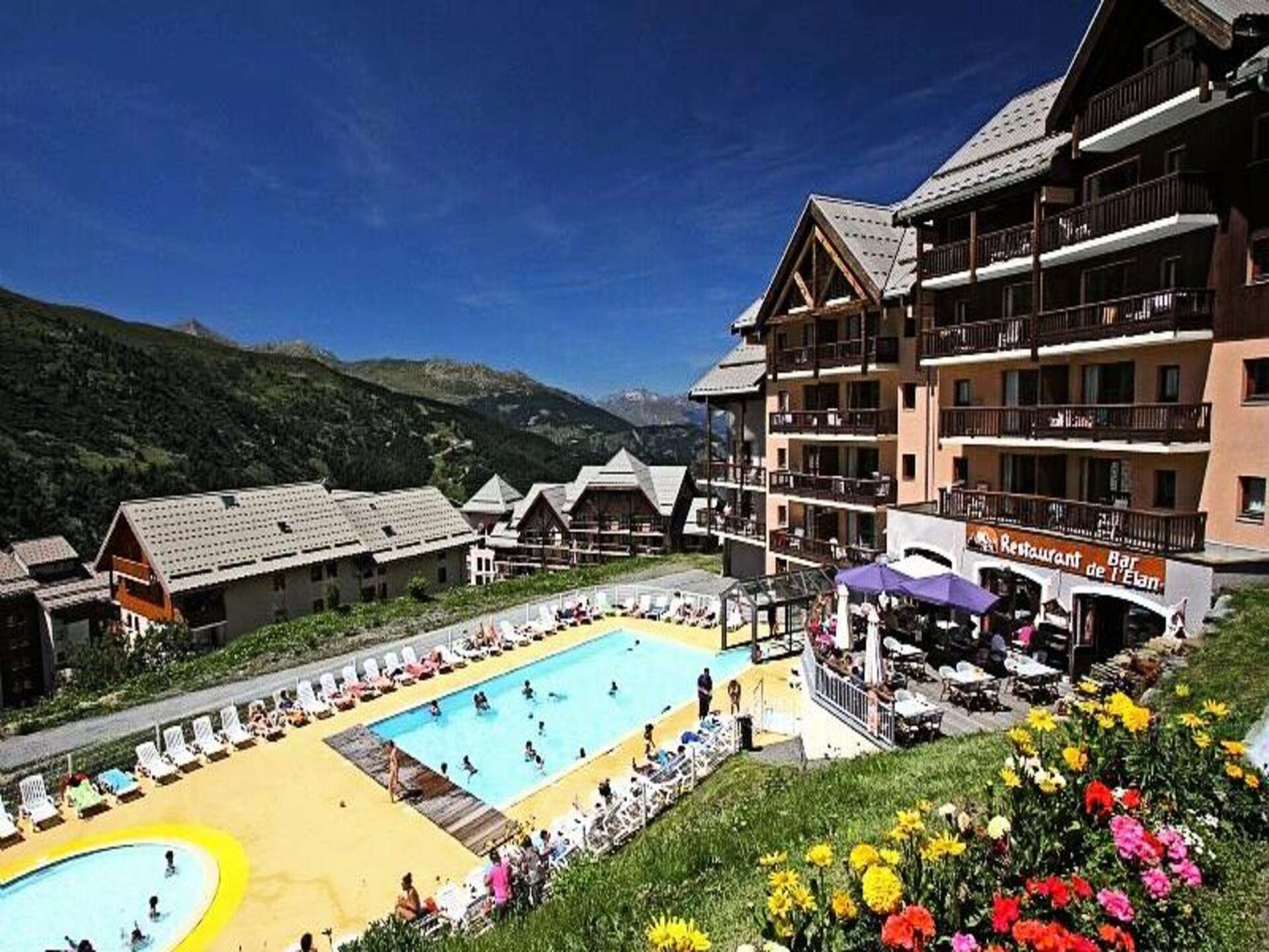 Appartement 5p aan de piste in Valmeinier 1800 met verwarmd buitenzwembad - foto 4