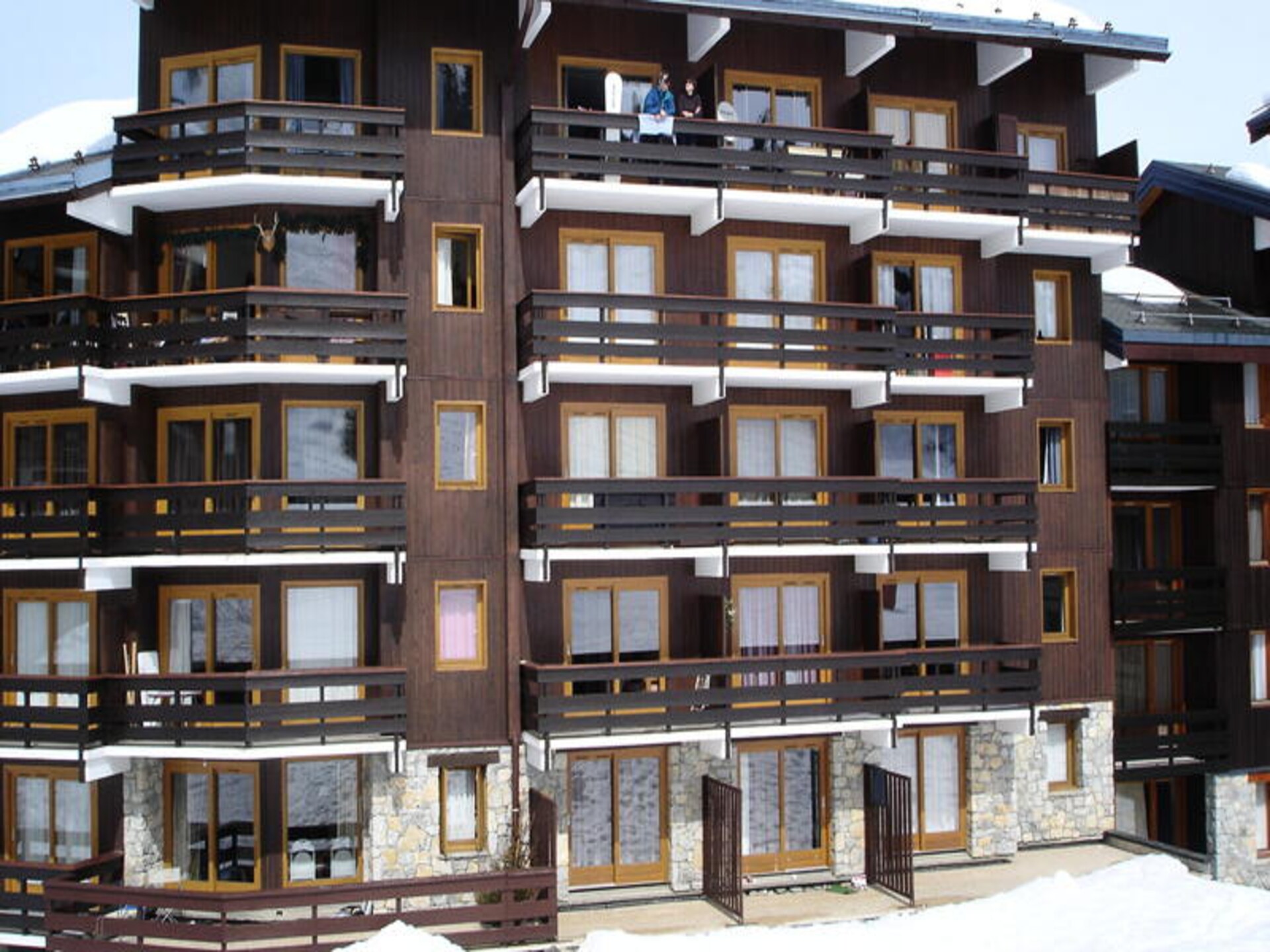 Appartement met balkon en uitzicht op de pistes in Méribel Mottaret - foto 2
