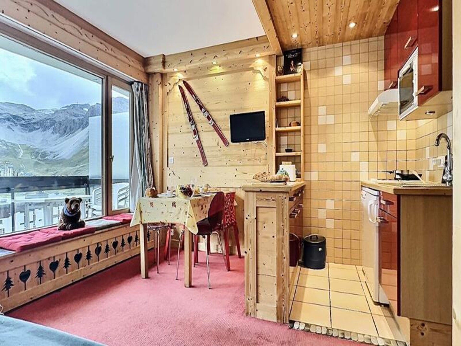 Alpenappartement met panoramisch uitzicht in Tignes Le Lac, 4 pers. - foto 7