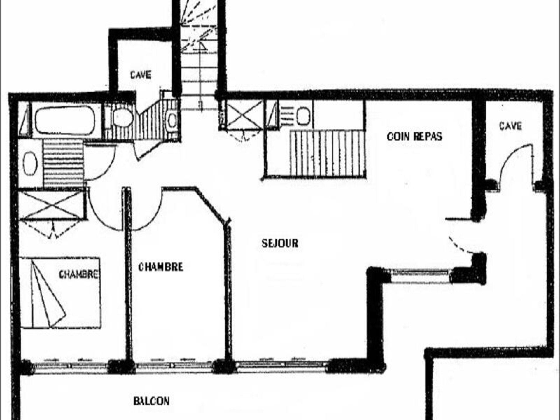 Appartement met balkon en uitzicht op Méribel, vlakbij de piste - foto 15