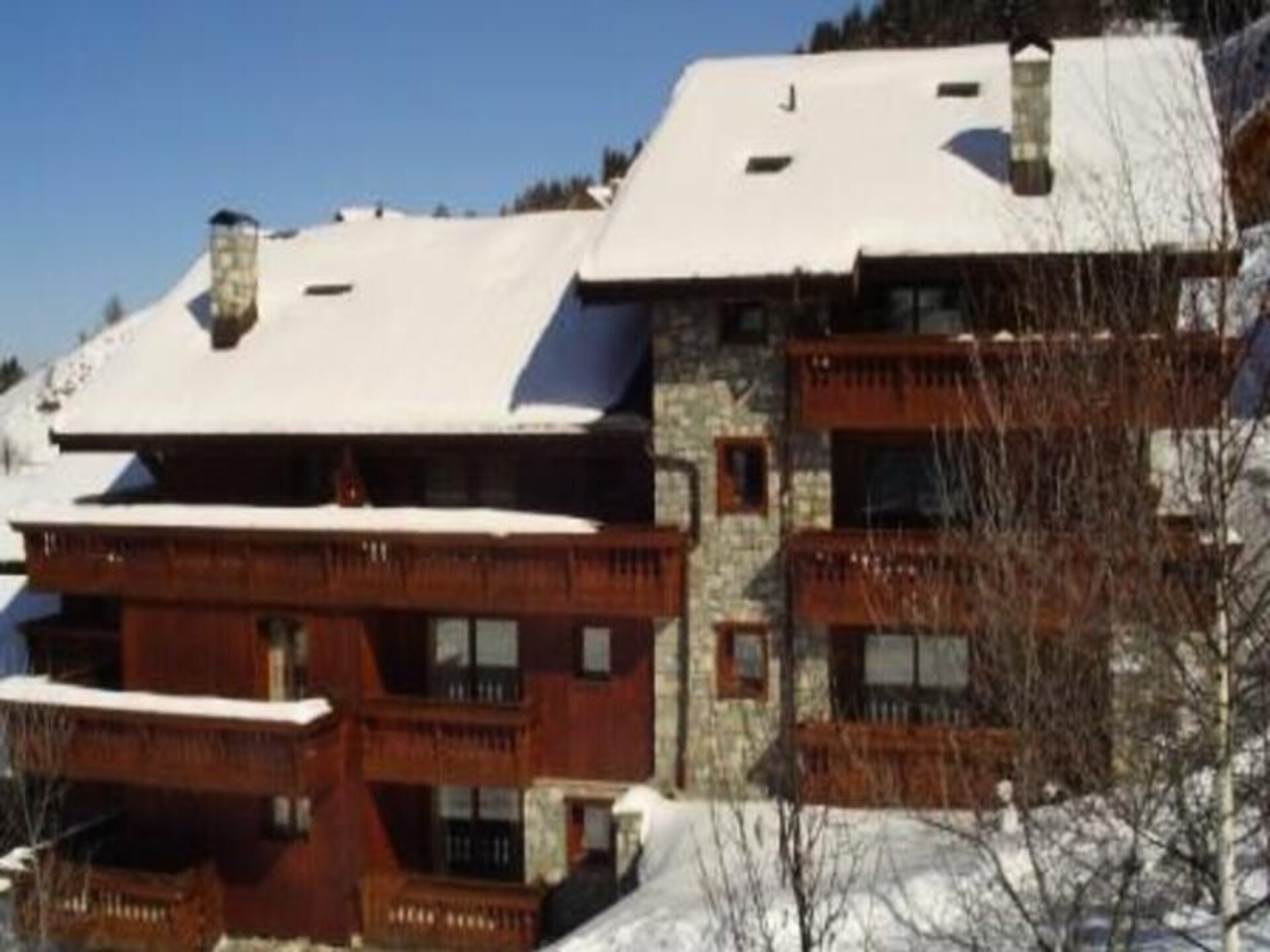 Alpine appartement met balkon, vlakbij de stoeltjeslift in Méribel-Morel - foto 4