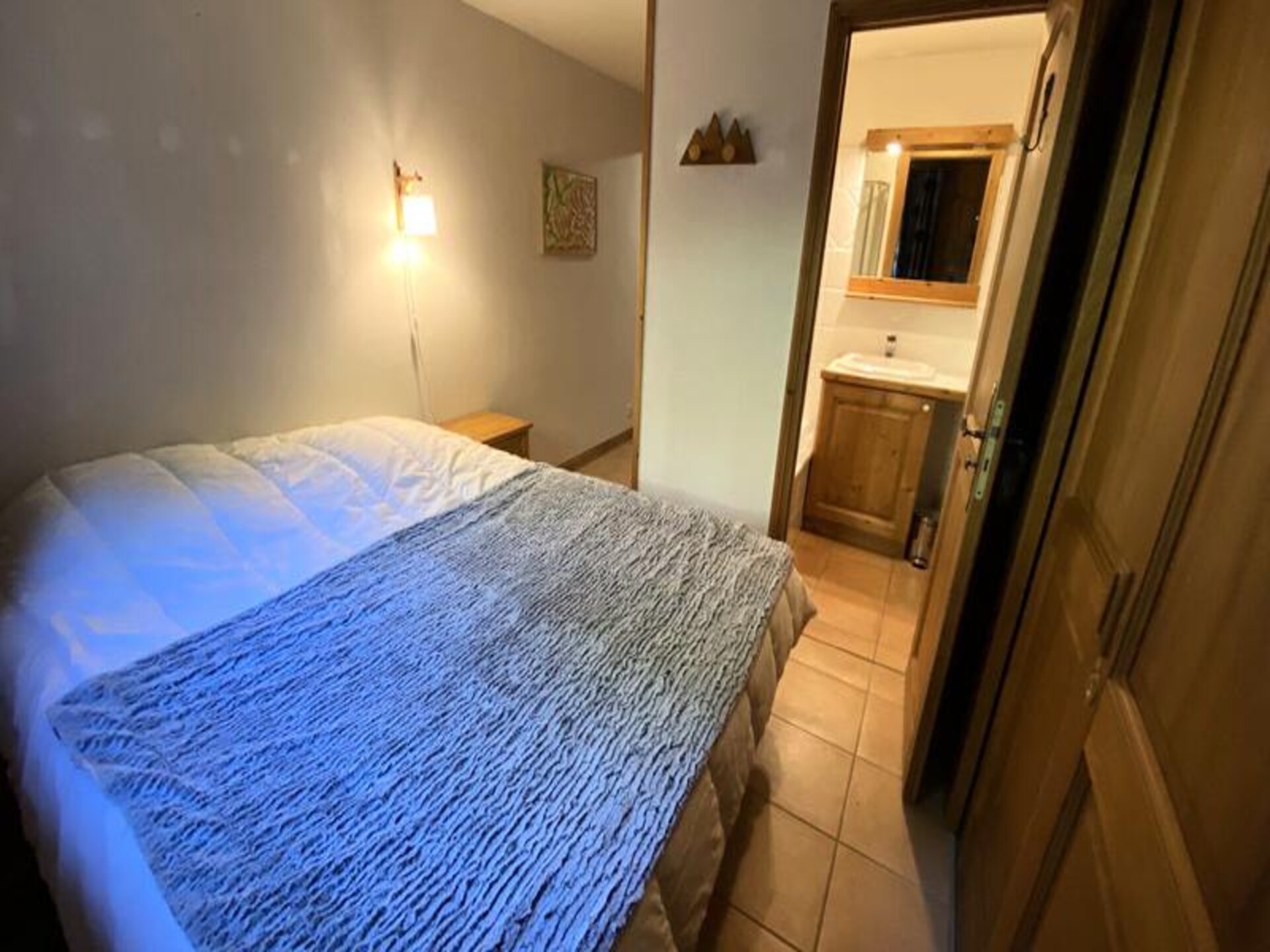 Alpine appartement met balkon, vlakbij de stoeltjeslift in Méribel-Morel - foto 14