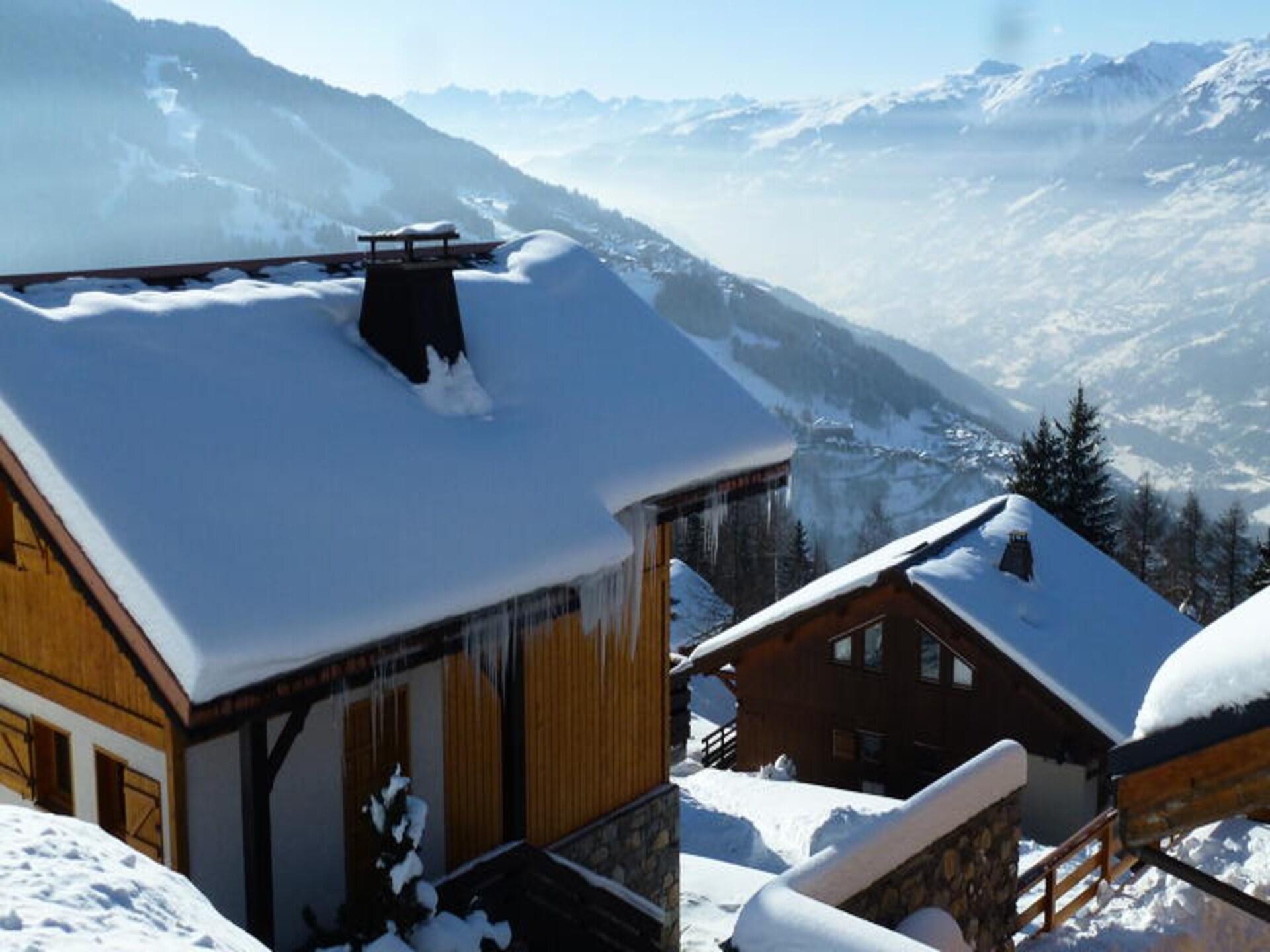 Chalet Forsythia: Ruim appartement voor 10 personen in Peisey-Vallandry - foto 4
