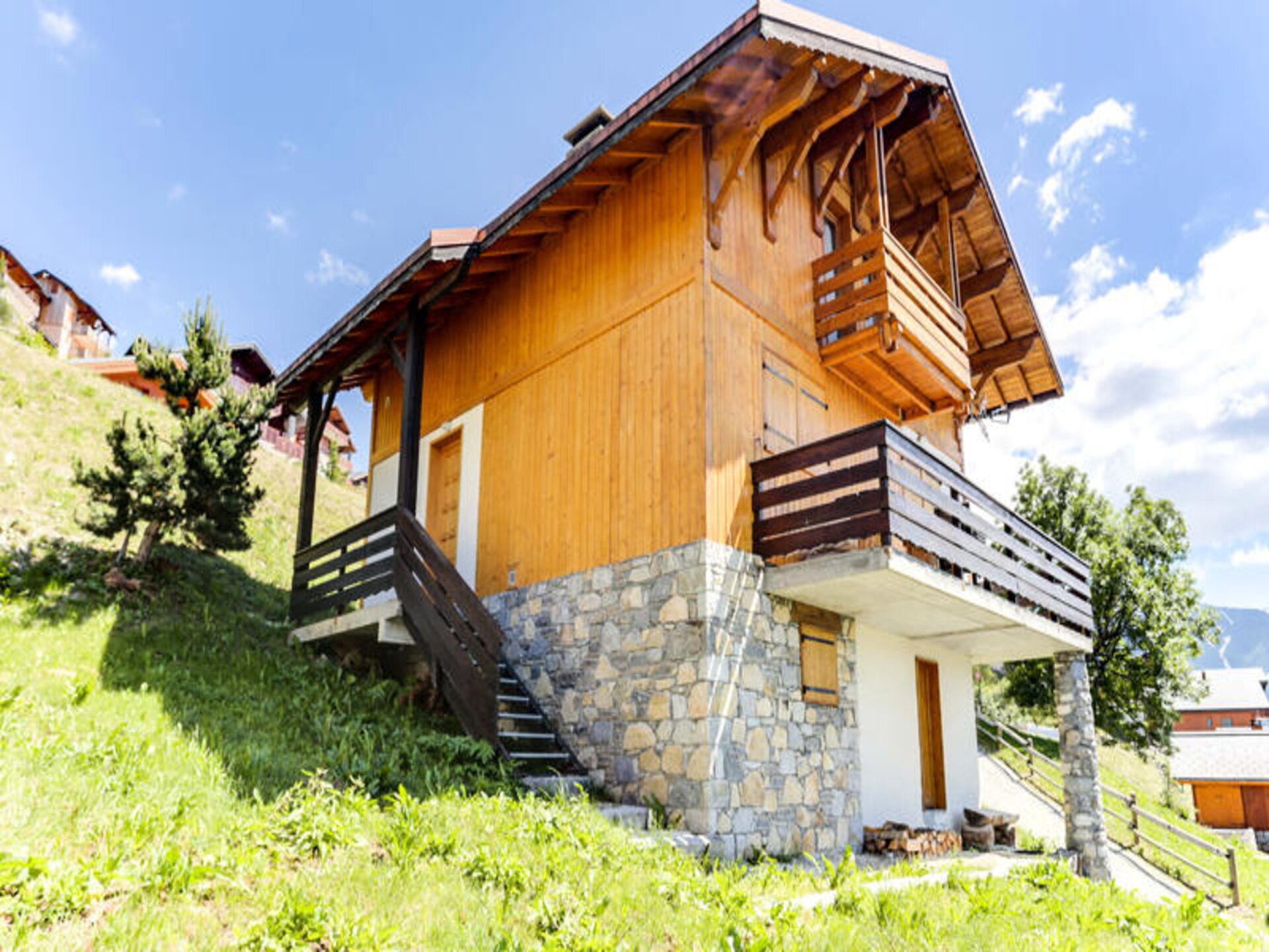 Chalet Forsythia: Ruim appartement voor 10 personen in Peisey-Vallandry - foto 18