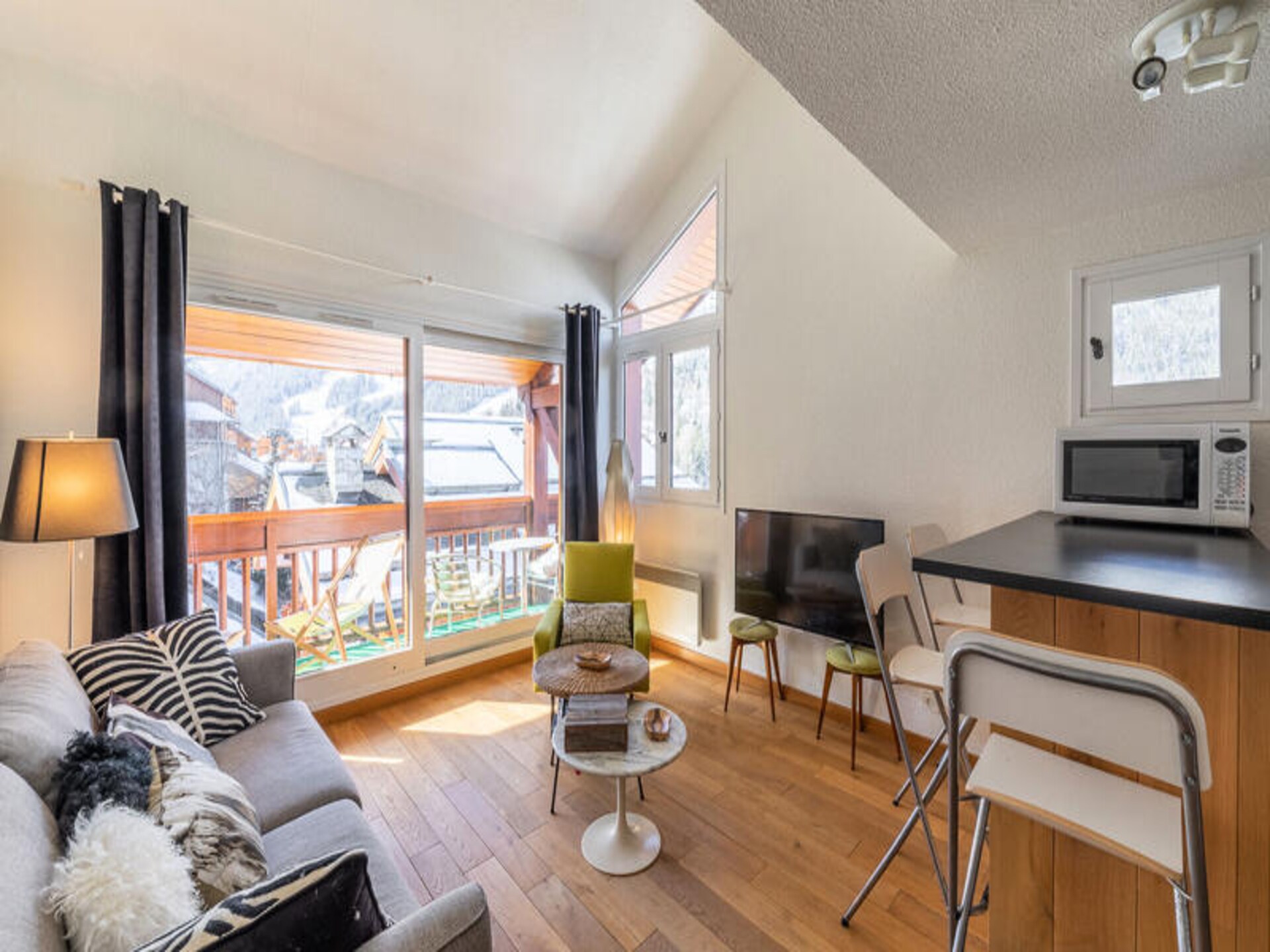 Luchtig duplexappartement op 5 minuten van de pistes in Méribel - foto 3