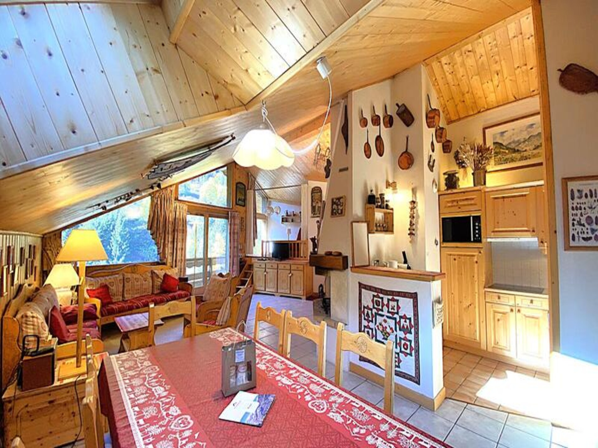 Panoramisch 6-persoons appartement in Les Allues, direct aan de piste - foto 14