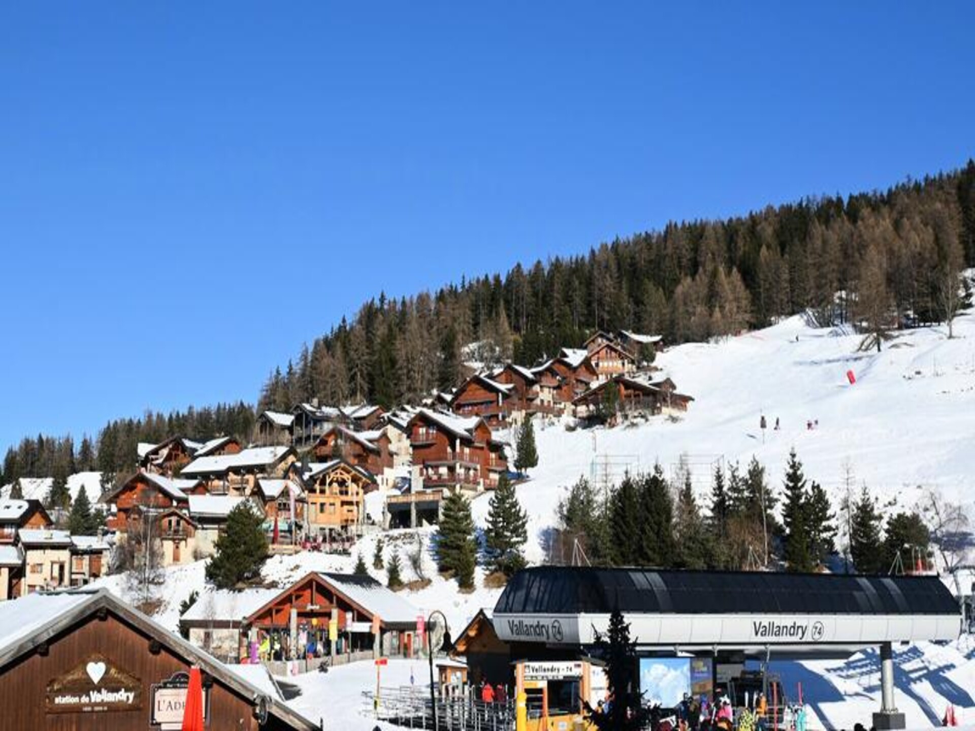 Knus appartement in Vallandry met balkon op zuiden, vlakbij de piste - foto 3