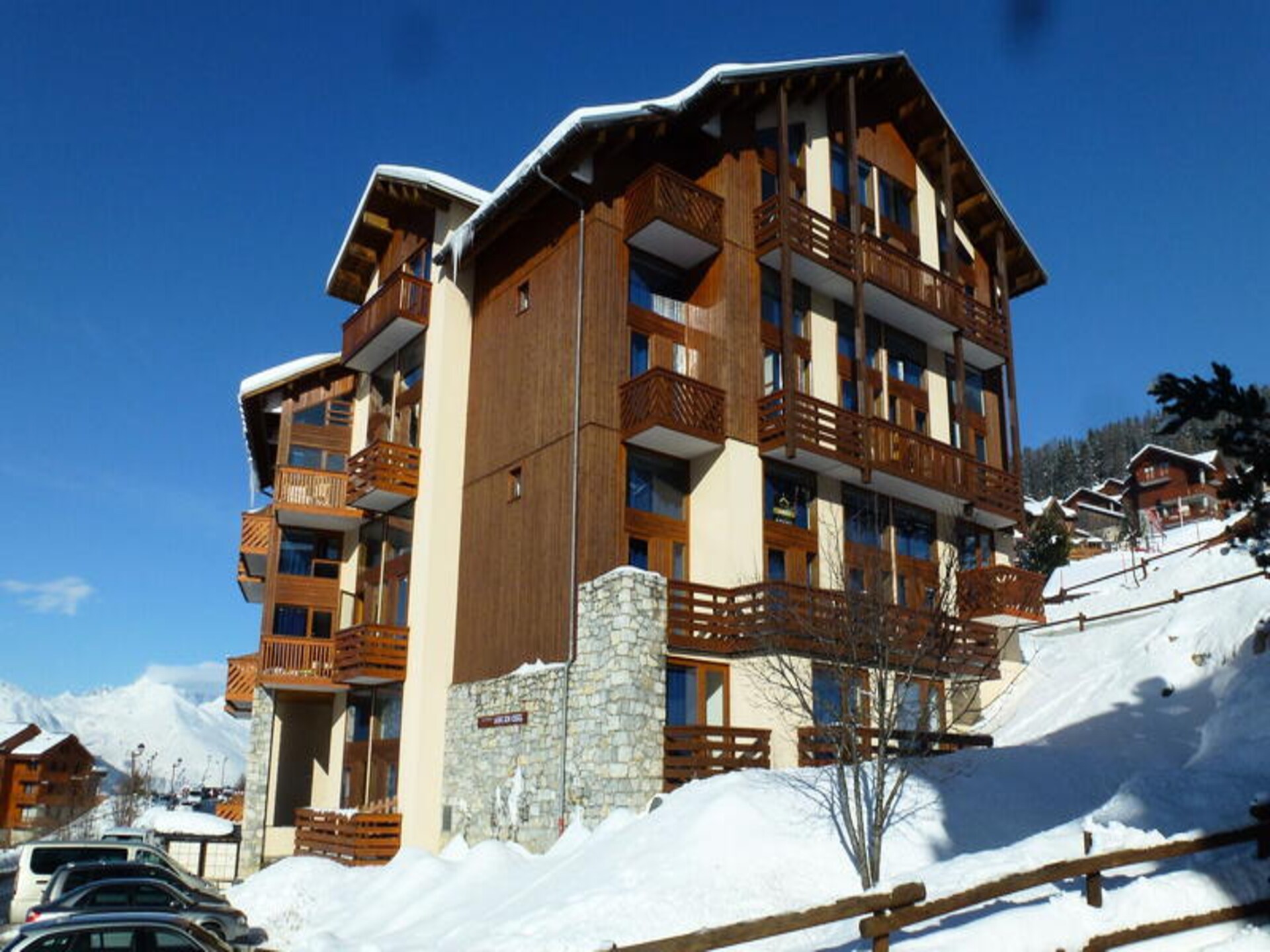 Zonnig appartement op de piste in Vallandry met panoramisch uitzicht - foto 10