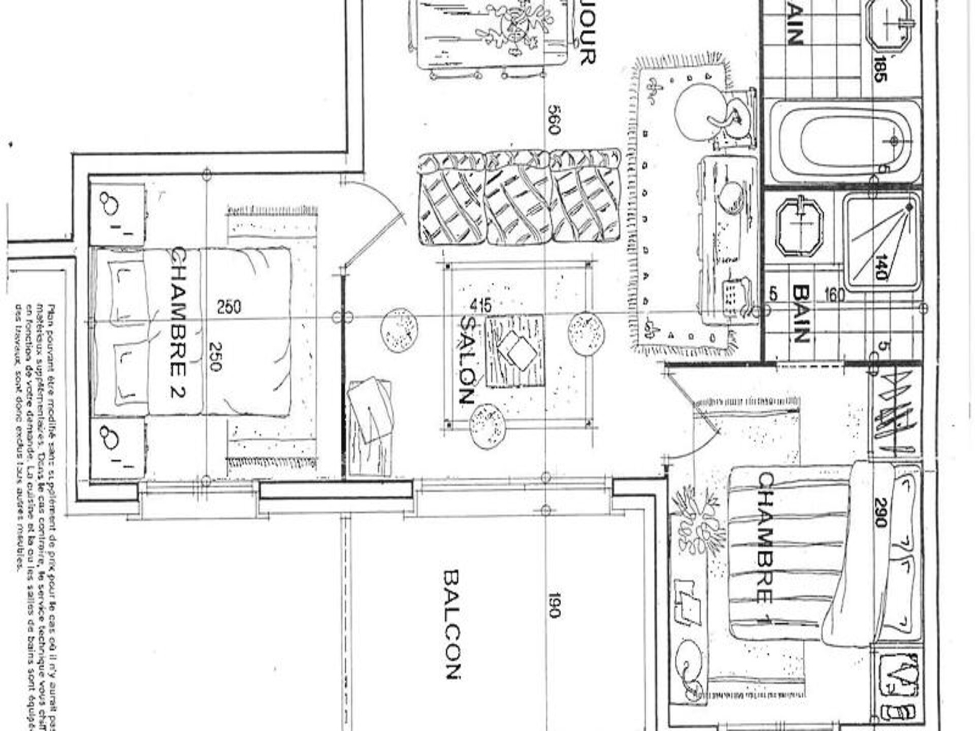 Appartement 6p aan de piste met zwembad en zuidwest-balkon in Méribel - foto 12
