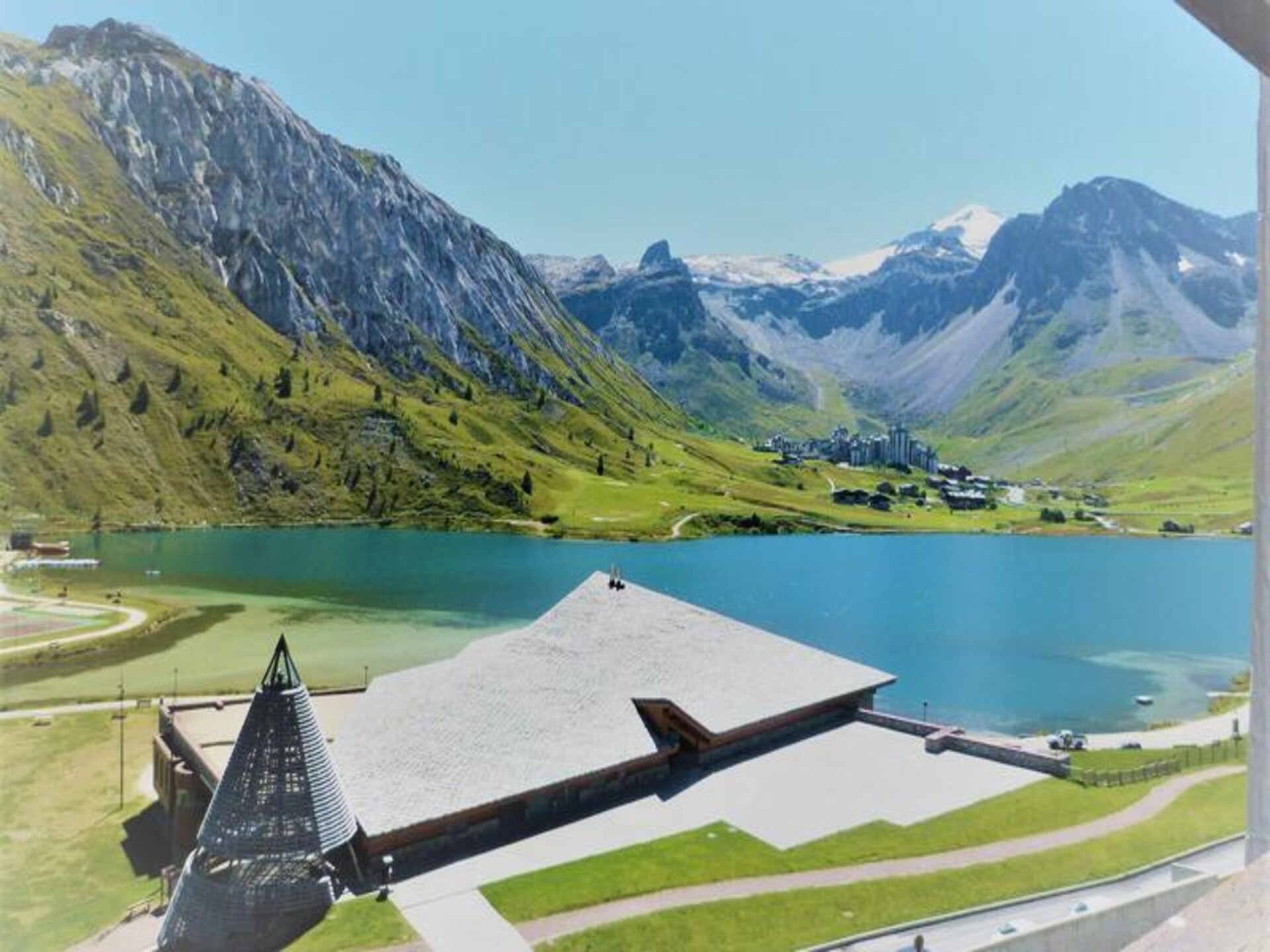 Zonnig appartement aan de piste met uitzicht op het meer van Tignes - foto 18