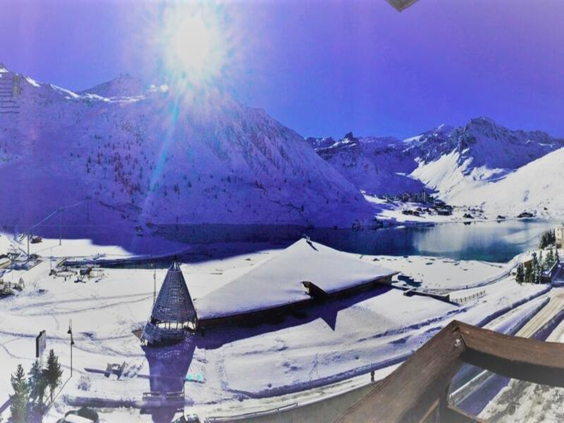 Zonnig appartement aan de piste met uitzicht op het meer van Tignes - foto 19