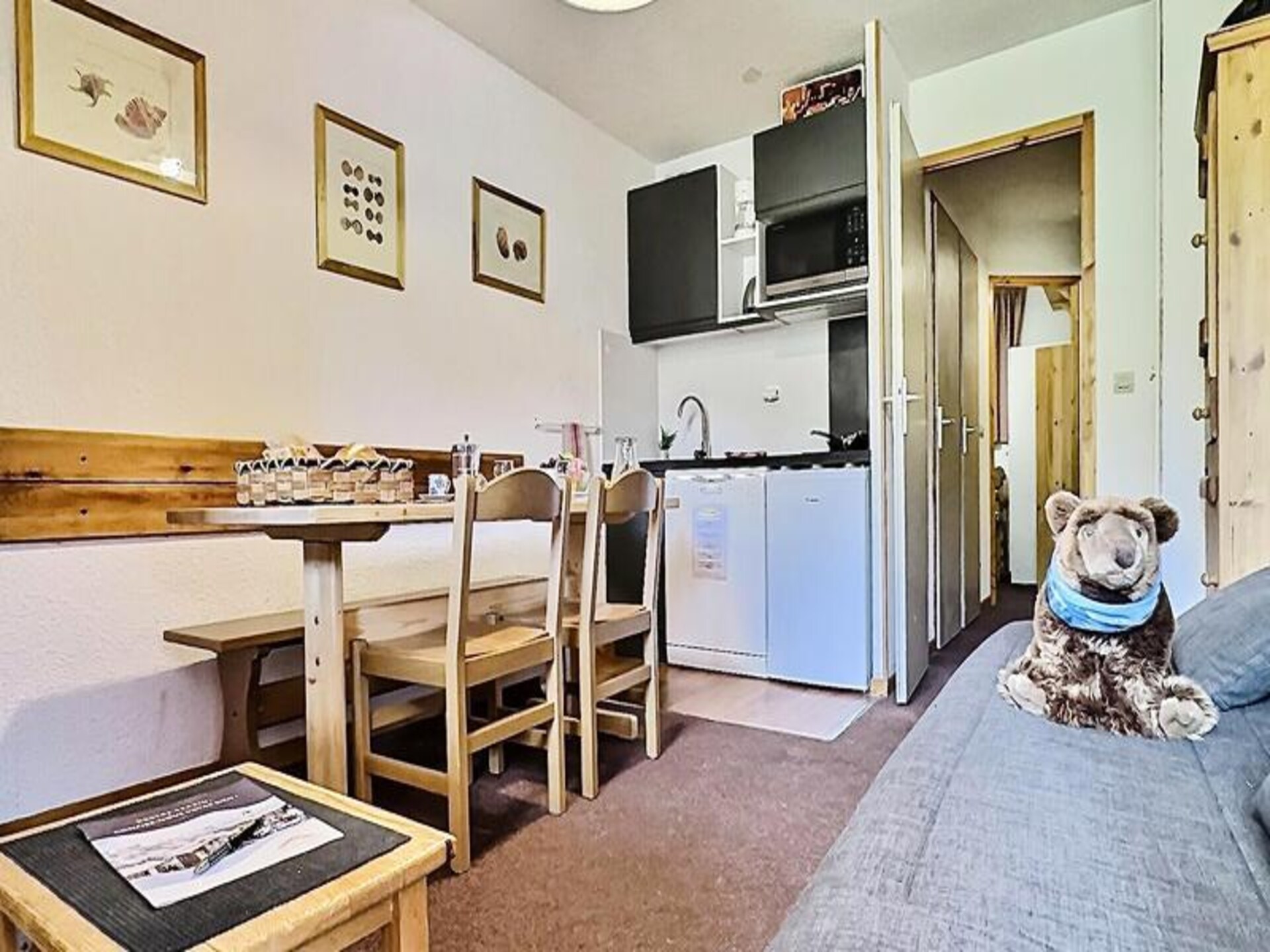 Gezellig appartement in Tignes Le Lac: ski-in/ski-out aan het meer - foto 5