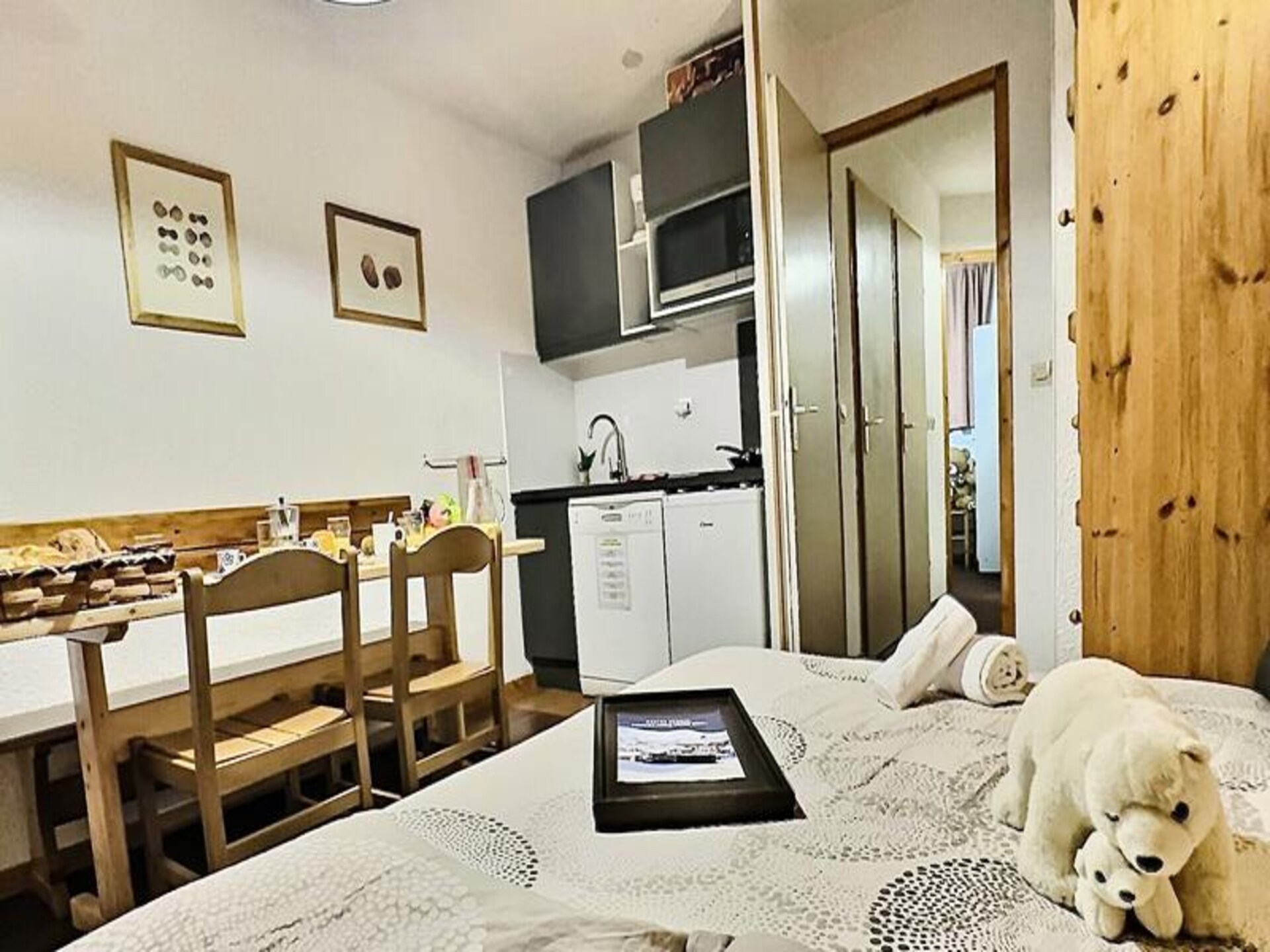 Gezellig appartement in Tignes Le Lac: ski-in/ski-out aan het meer - foto 15