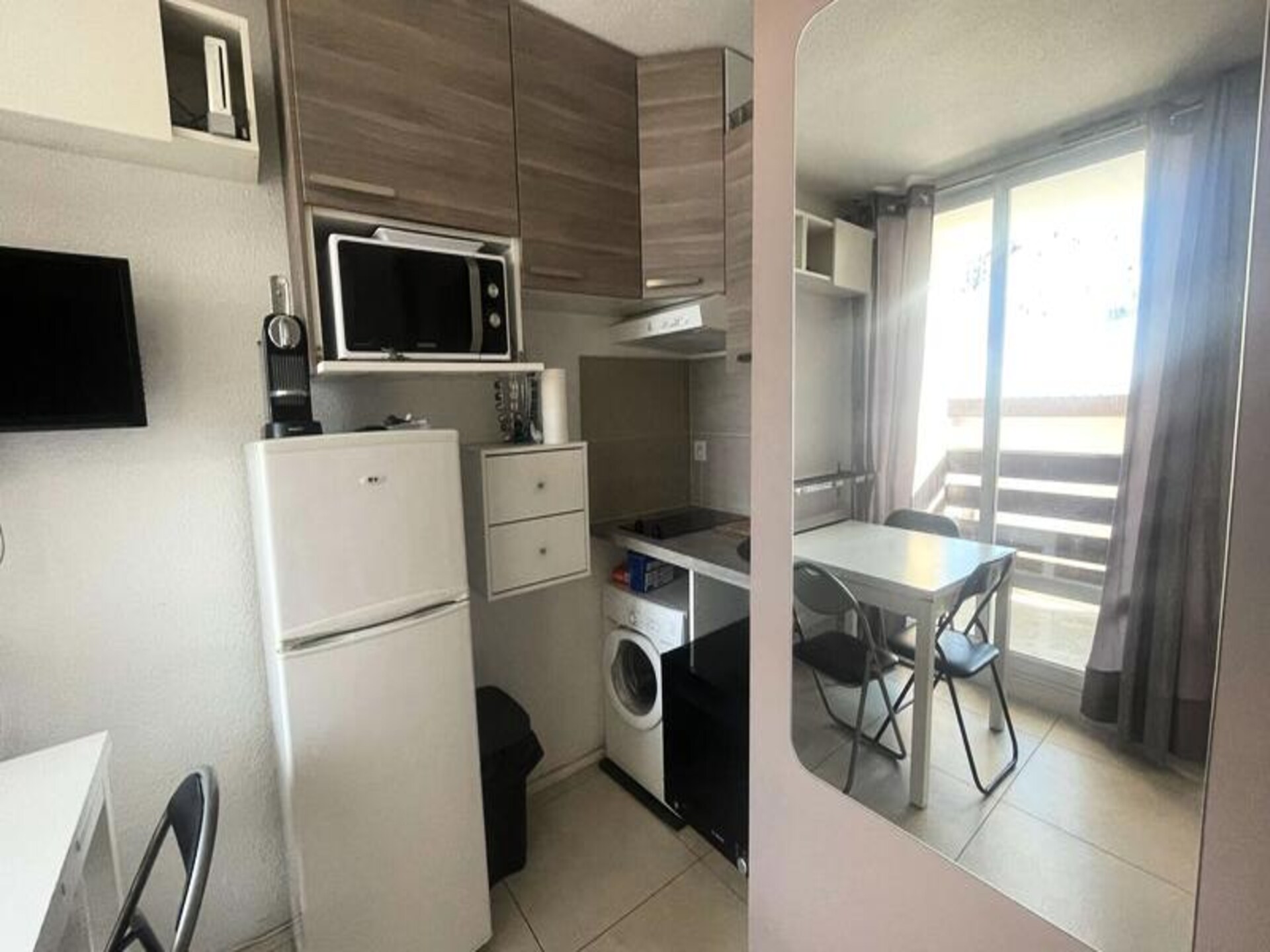 Knus appartement met balkon en uitzicht op de Isèrevallei in Venosc - foto 4