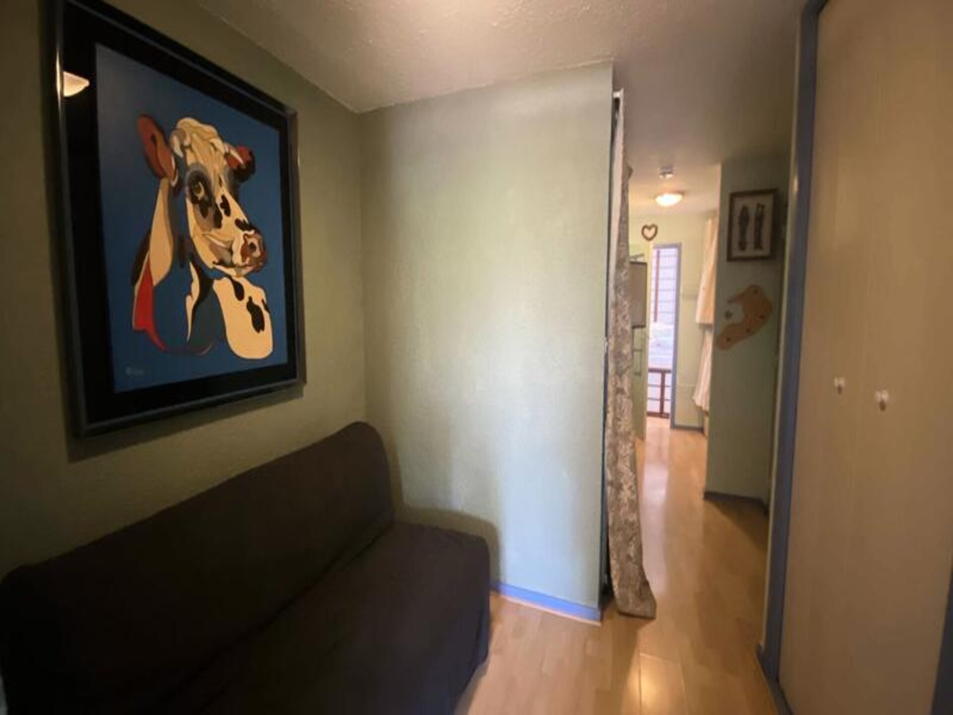 Licht appartement in Les Deux Alpes met balkon, 350m van de skilift - foto 4