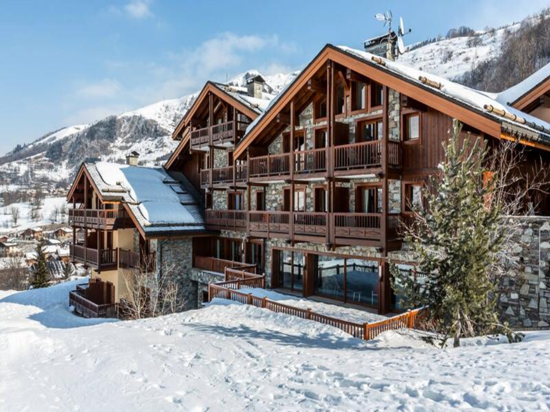 Luxueus alpenappartement met panoramisch uitzicht in Les 3 Vallées - foto 18