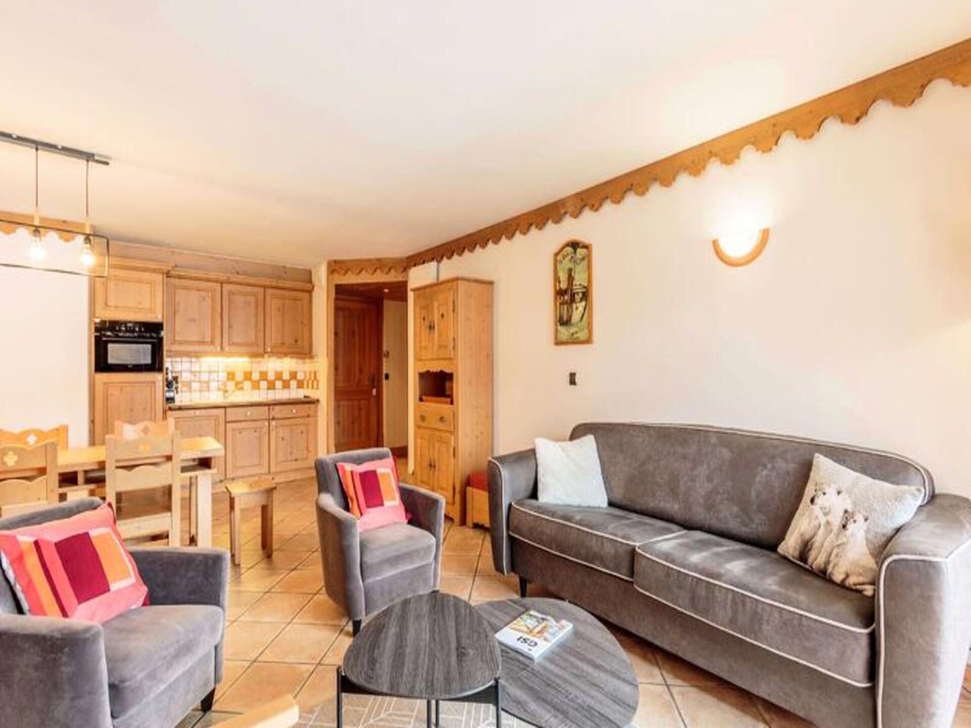 Luxe 4-sterrenappartement aan de piste in Saint Martin de Belleville met wellness - foto 5
