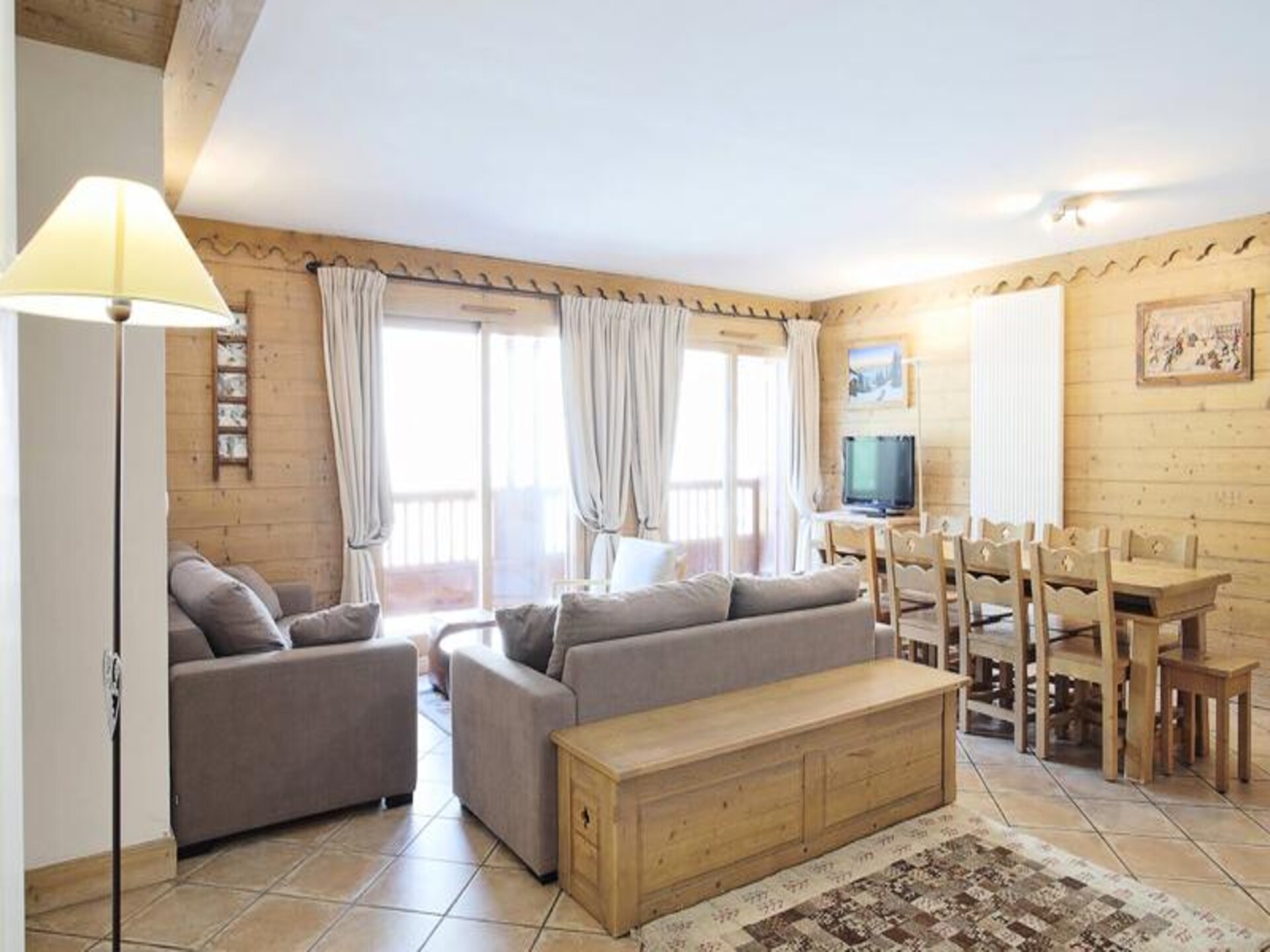 Luxueus ski-in/ski-out duplex appartement in Saint Martin de Belleville voor 10 personen - foto 1