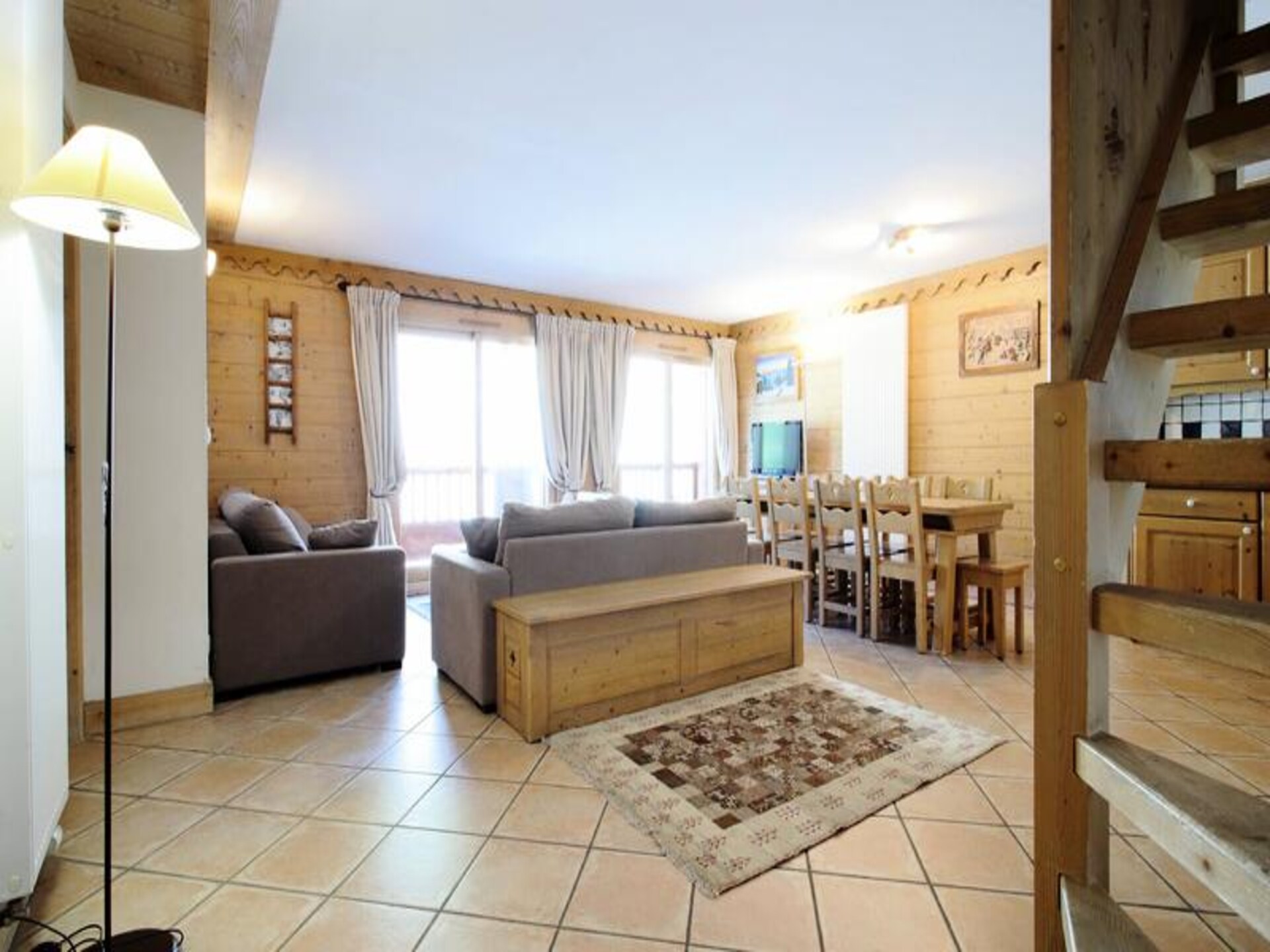 Luxueus ski-in/ski-out duplex appartement in Saint Martin de Belleville voor 10 personen - foto 2