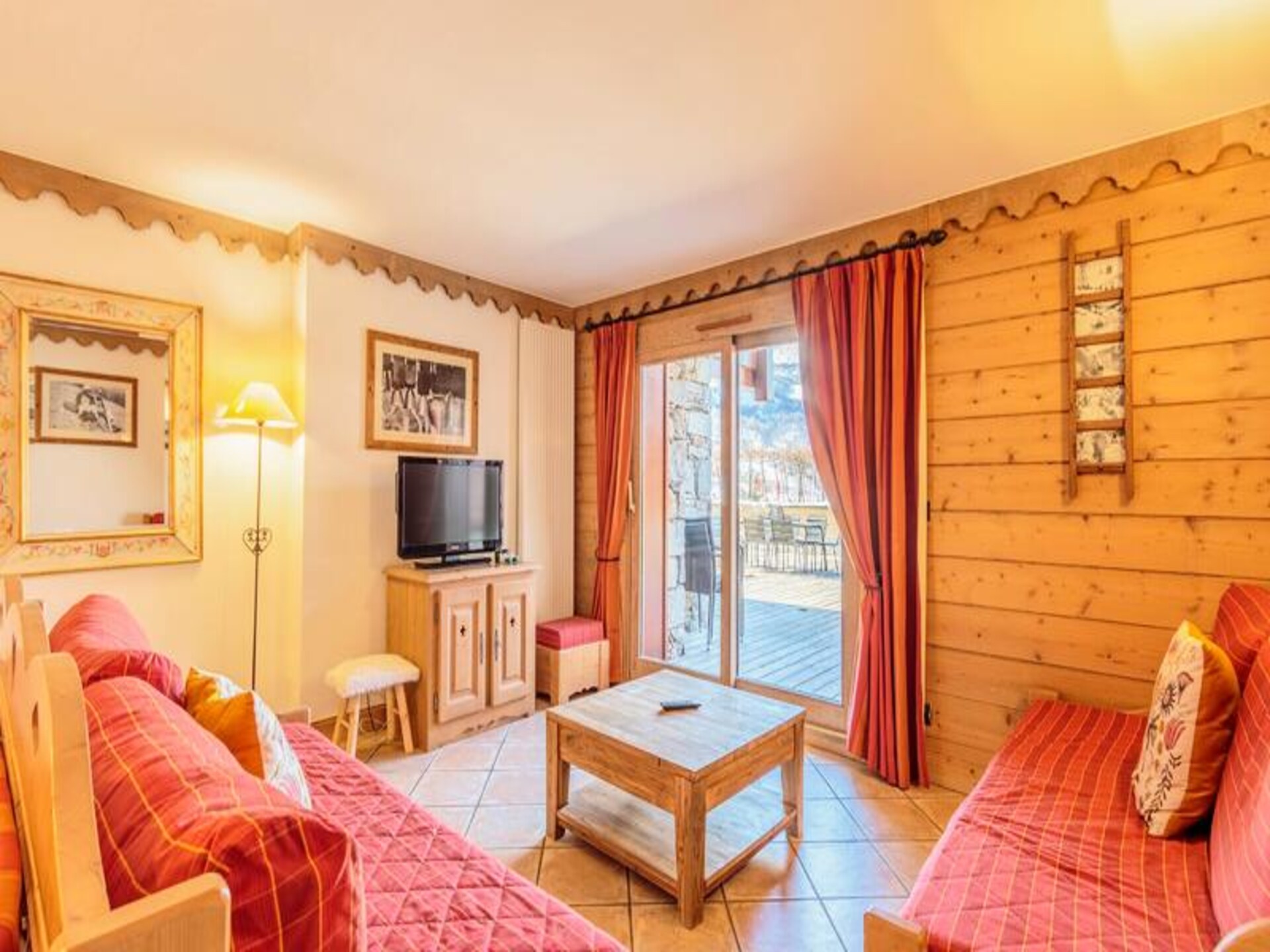 Luxueus 8-persoons appartement in Les 3 Vallées met wellness en 60m² terras - foto 2