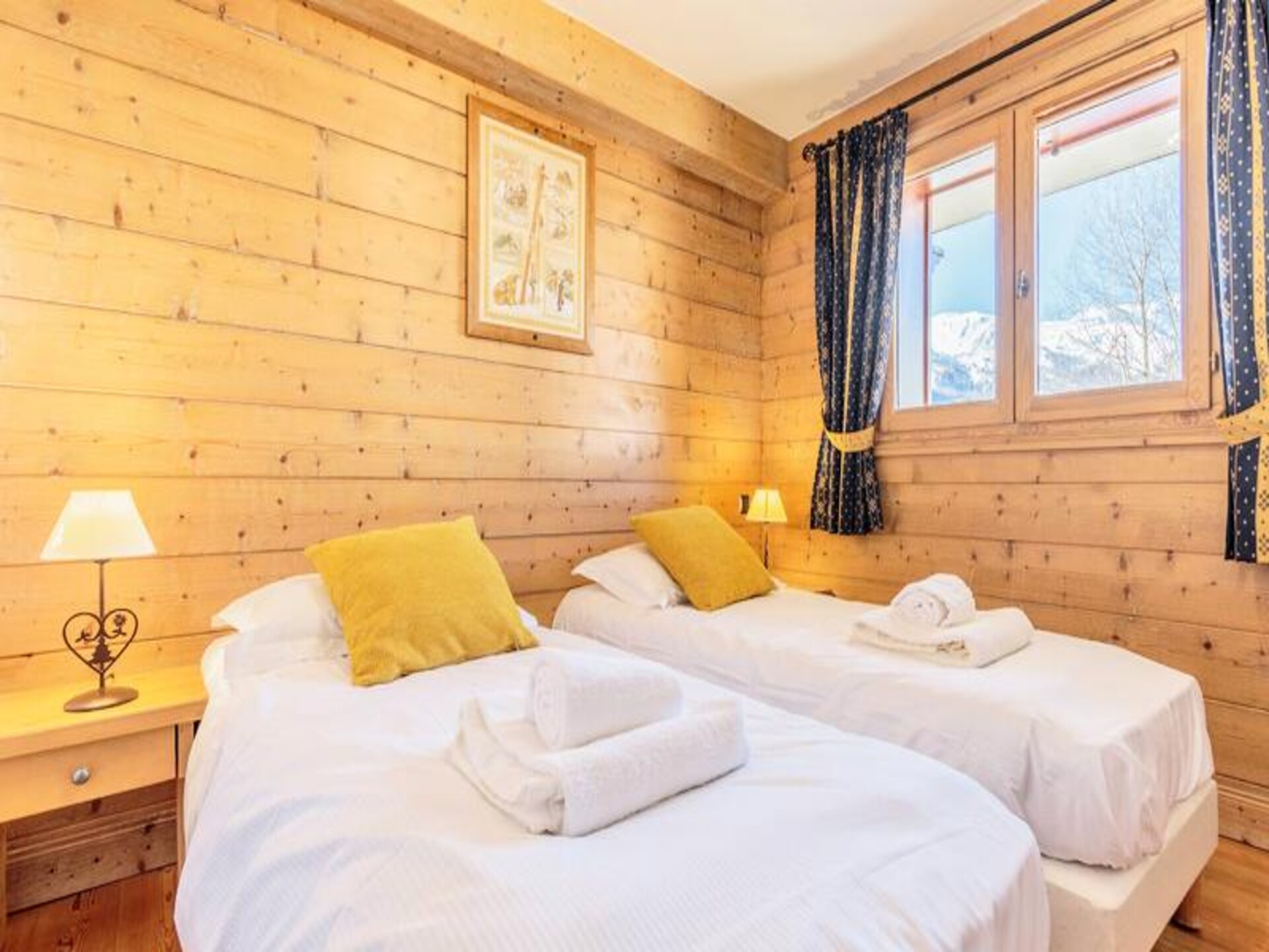 Luxueus 8-persoons appartement in Les 3 Vallées met wellness en 60m² terras - foto 13